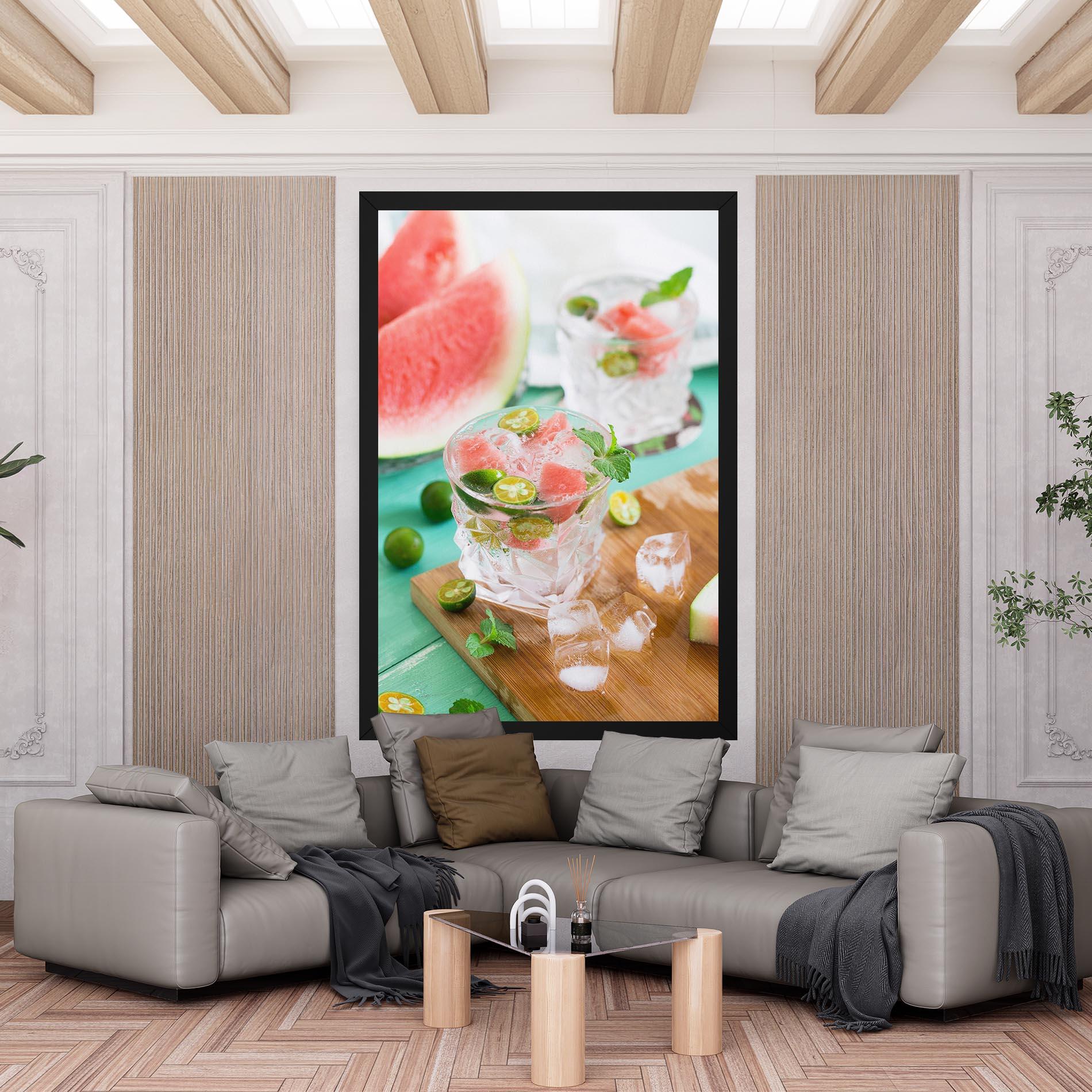 Картина на платно Summer Drink mockup 6