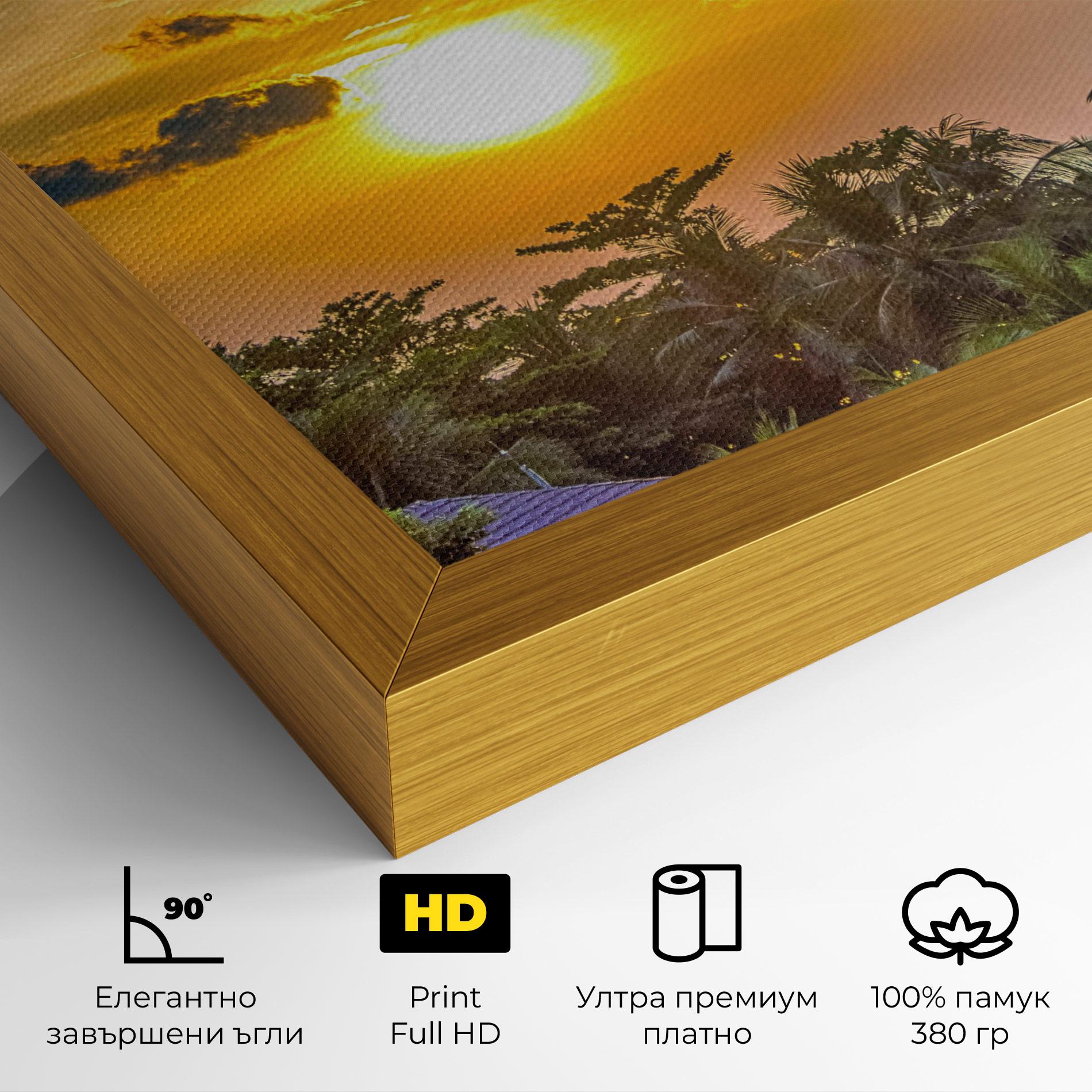 Картина на платно Summer View mockup 4