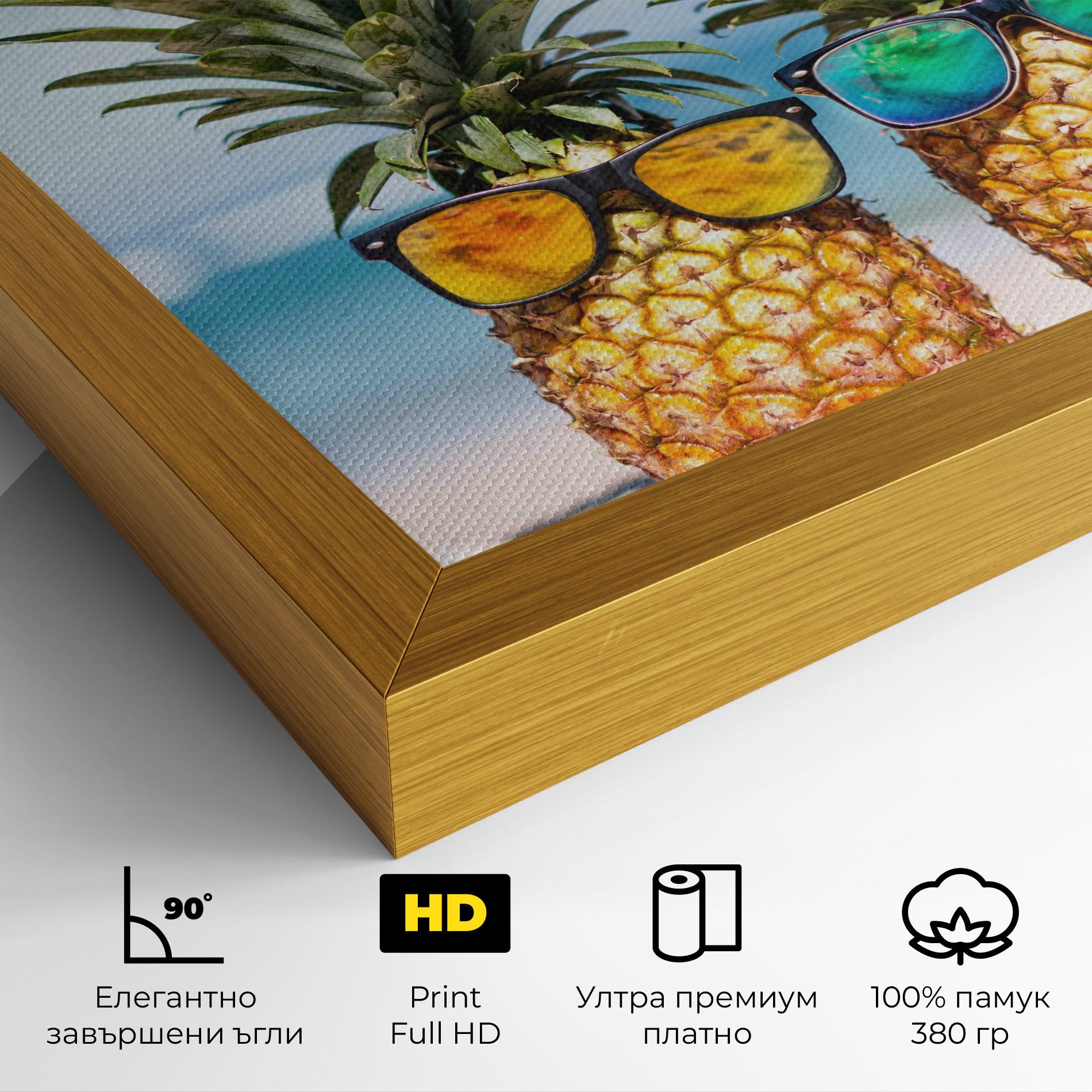 Картина на платно Trendy Sunglasses mockup 4