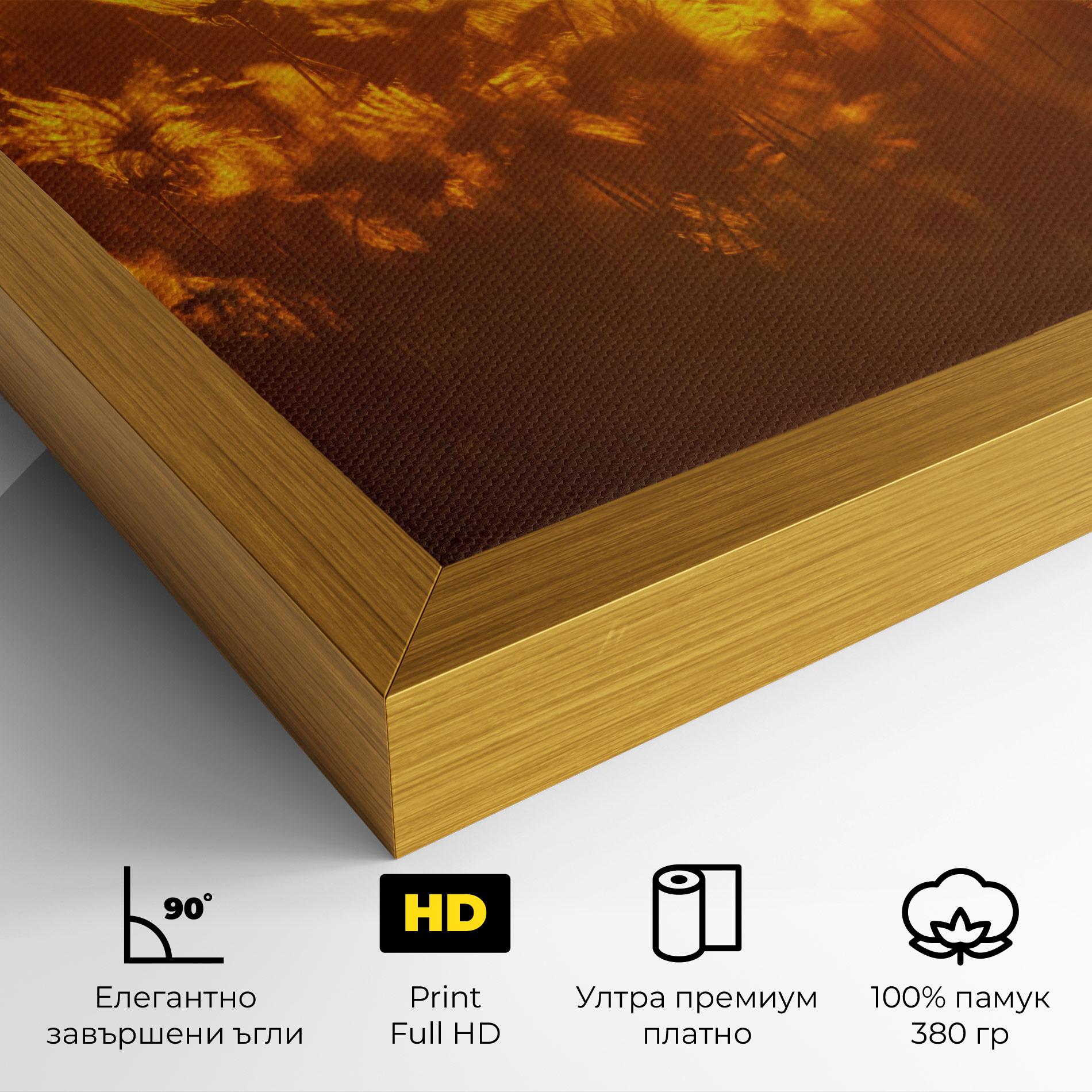 Картина на платно Wildflowers mockup 4