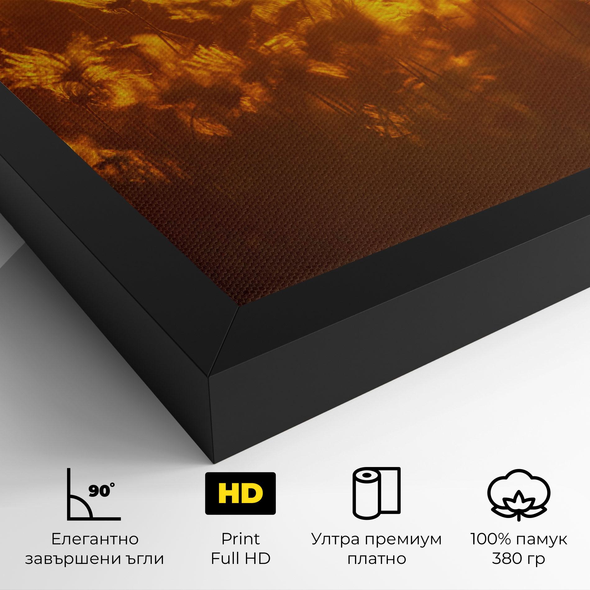 Картина на платно Wildflowers mockup 4