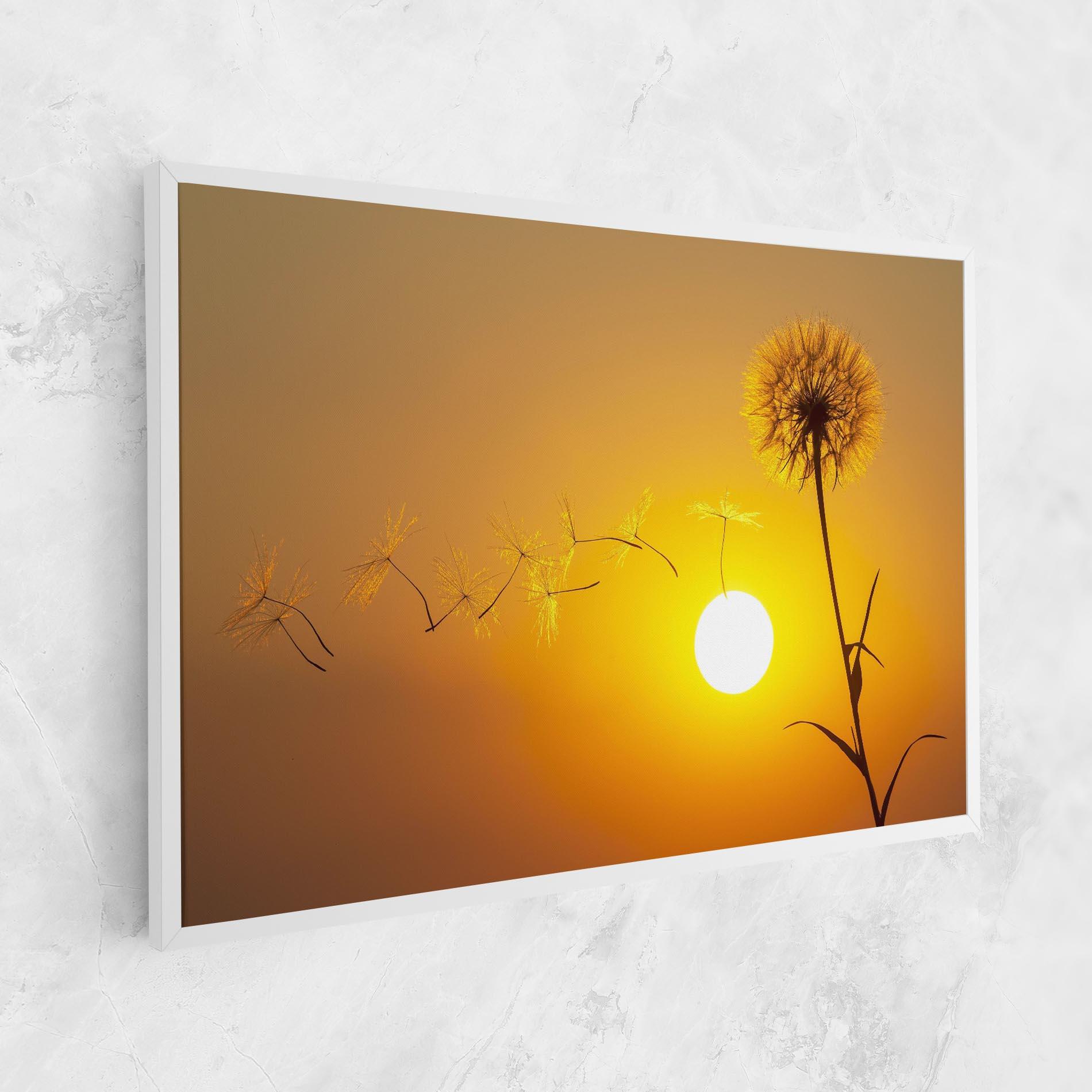 Картина на платно Summer Dandelion mockup 1