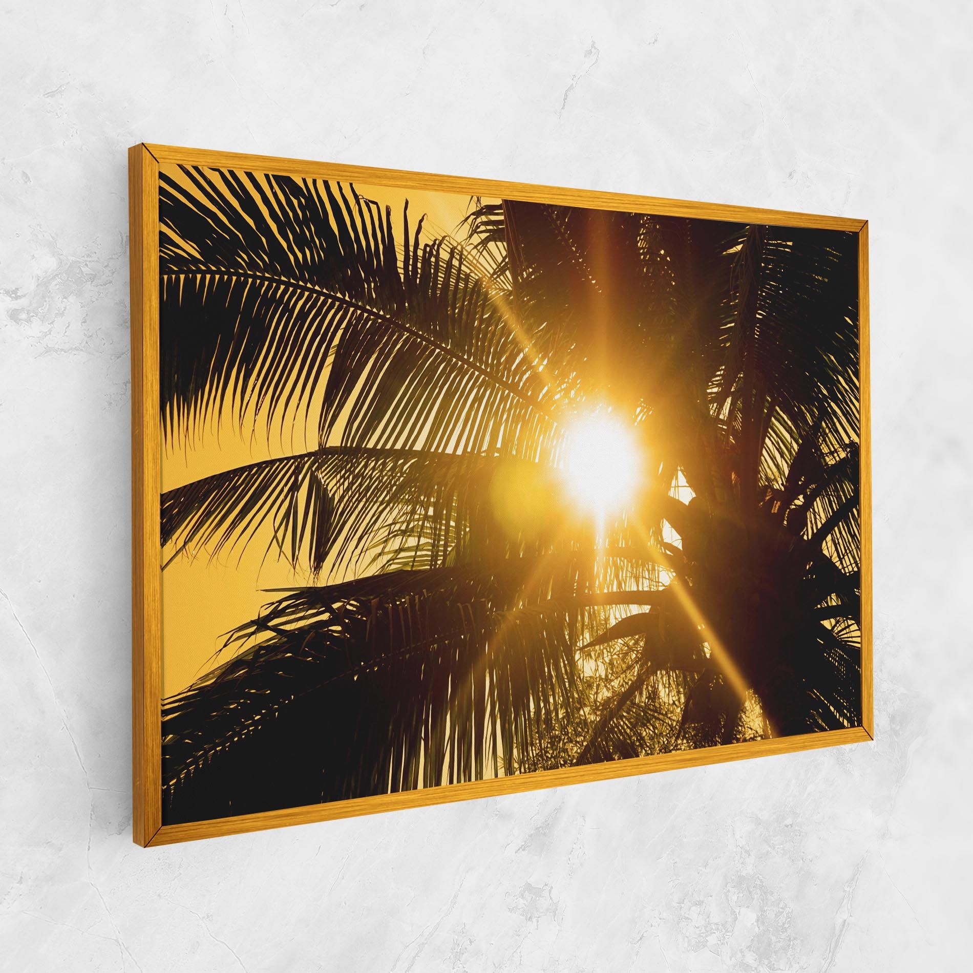 Palm Trees Sun mockup 1