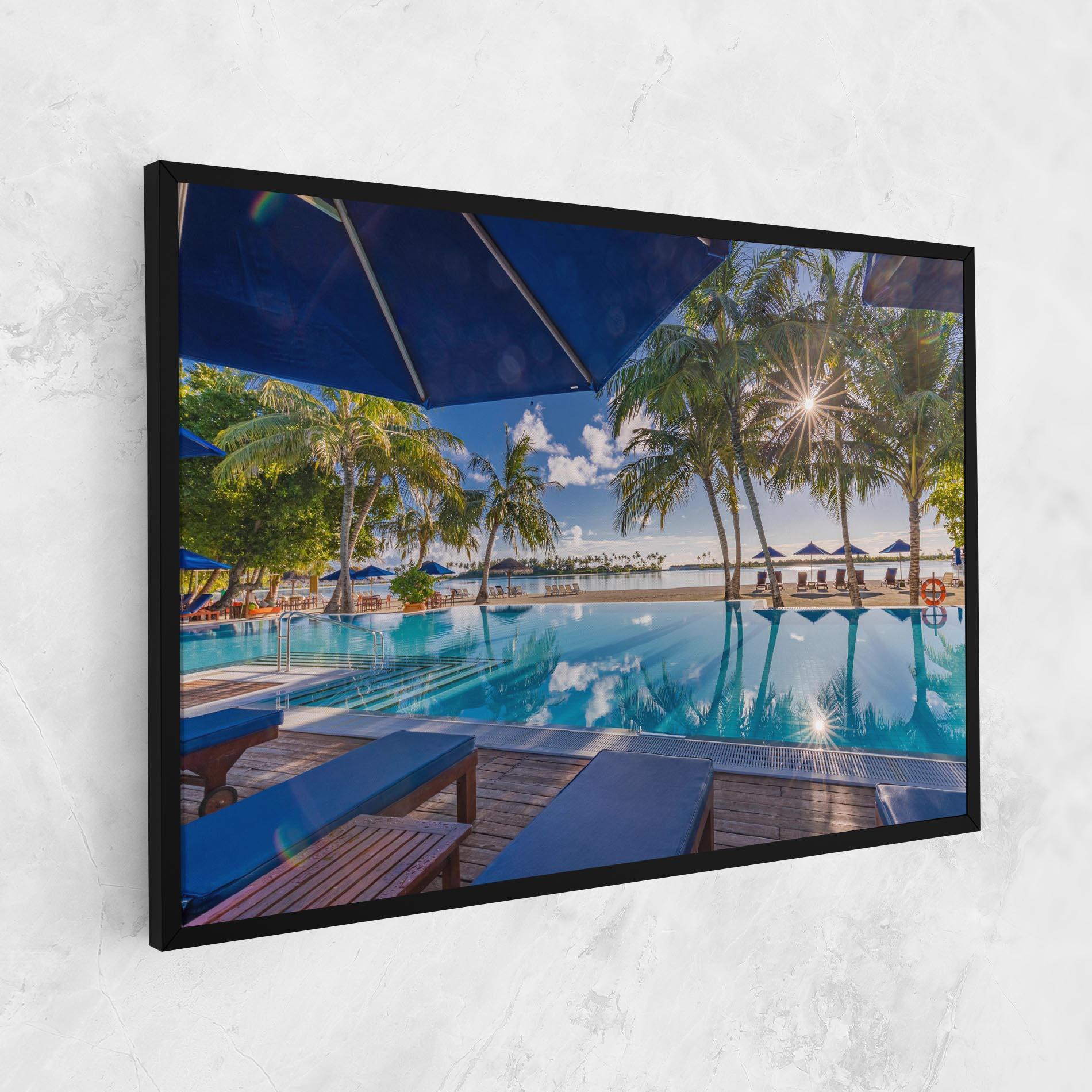 Картина на платно Fantastic Summer Mood mockup 1