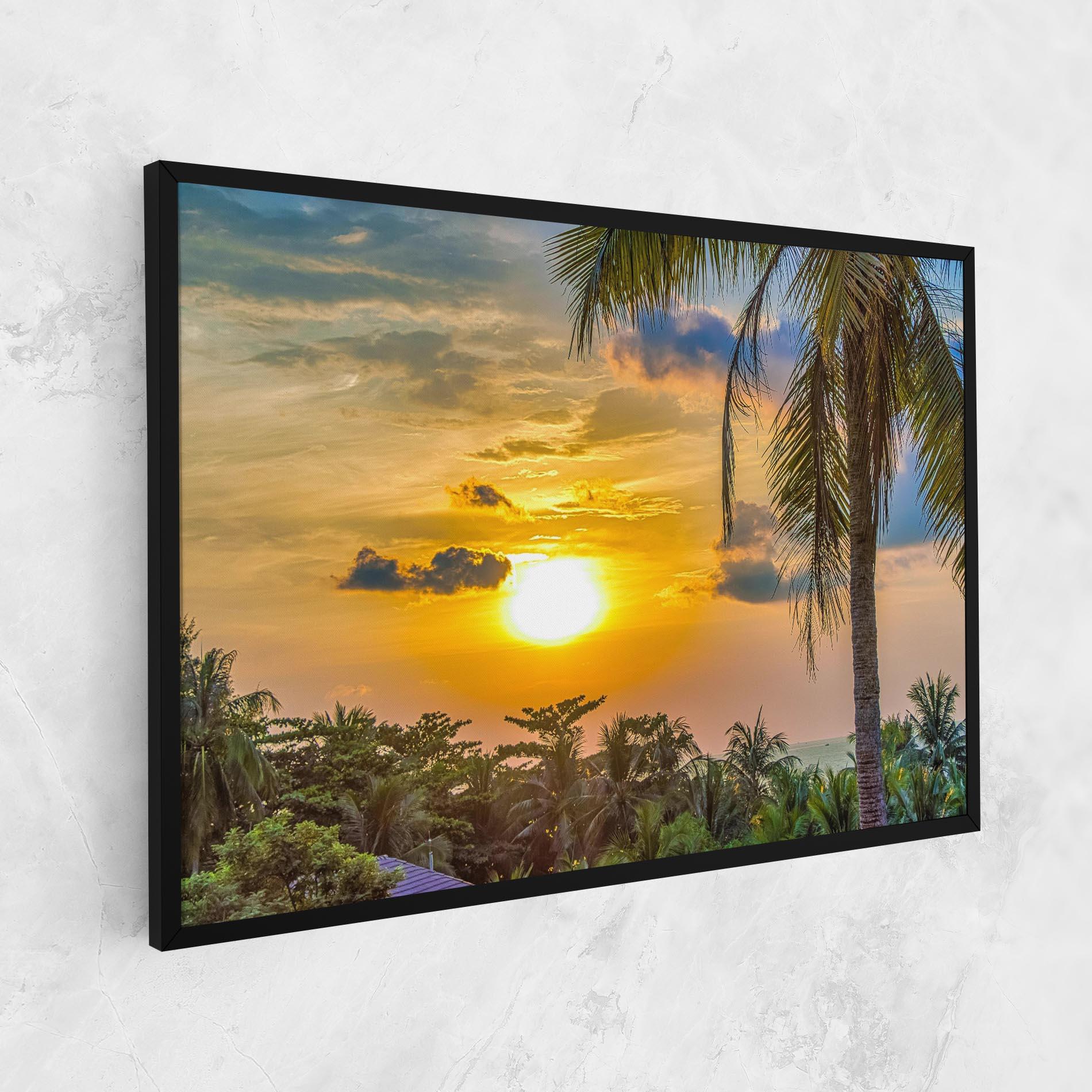 Картина на платно Summer View mockup 1