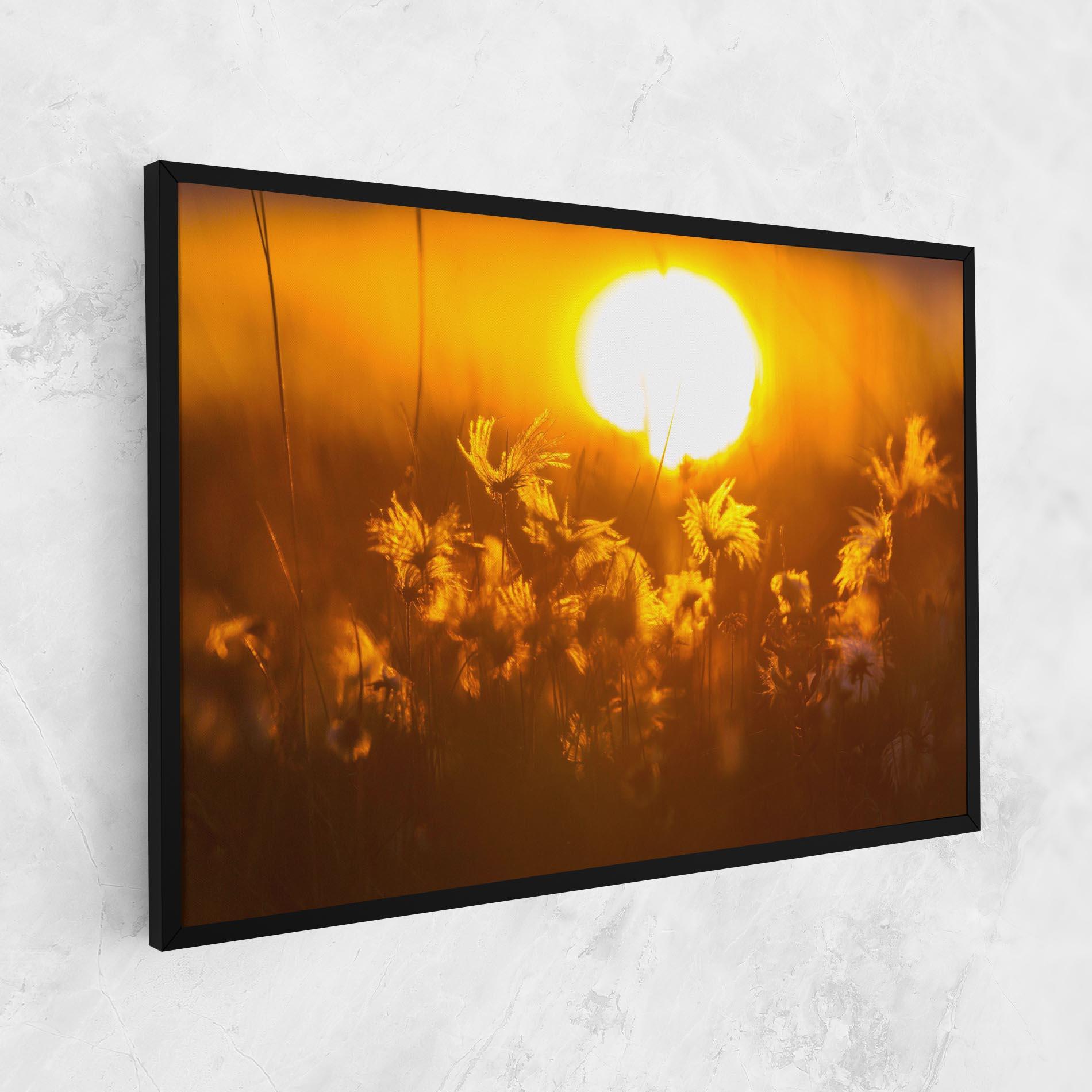 Картина на платно Wildflowers mockup 1