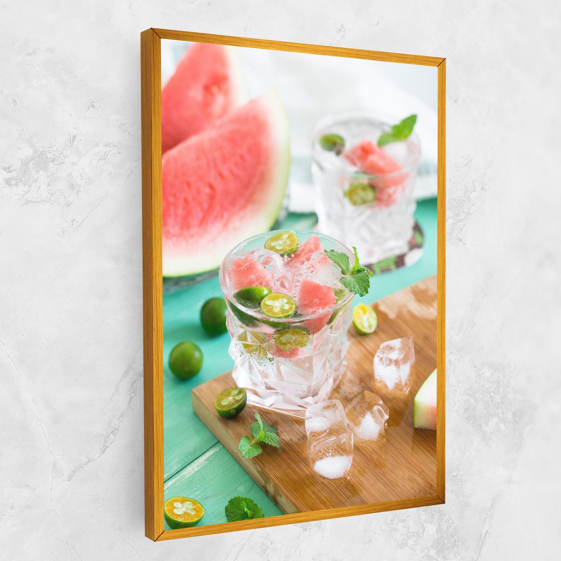 Картина на платно Summer Drink mockup 1