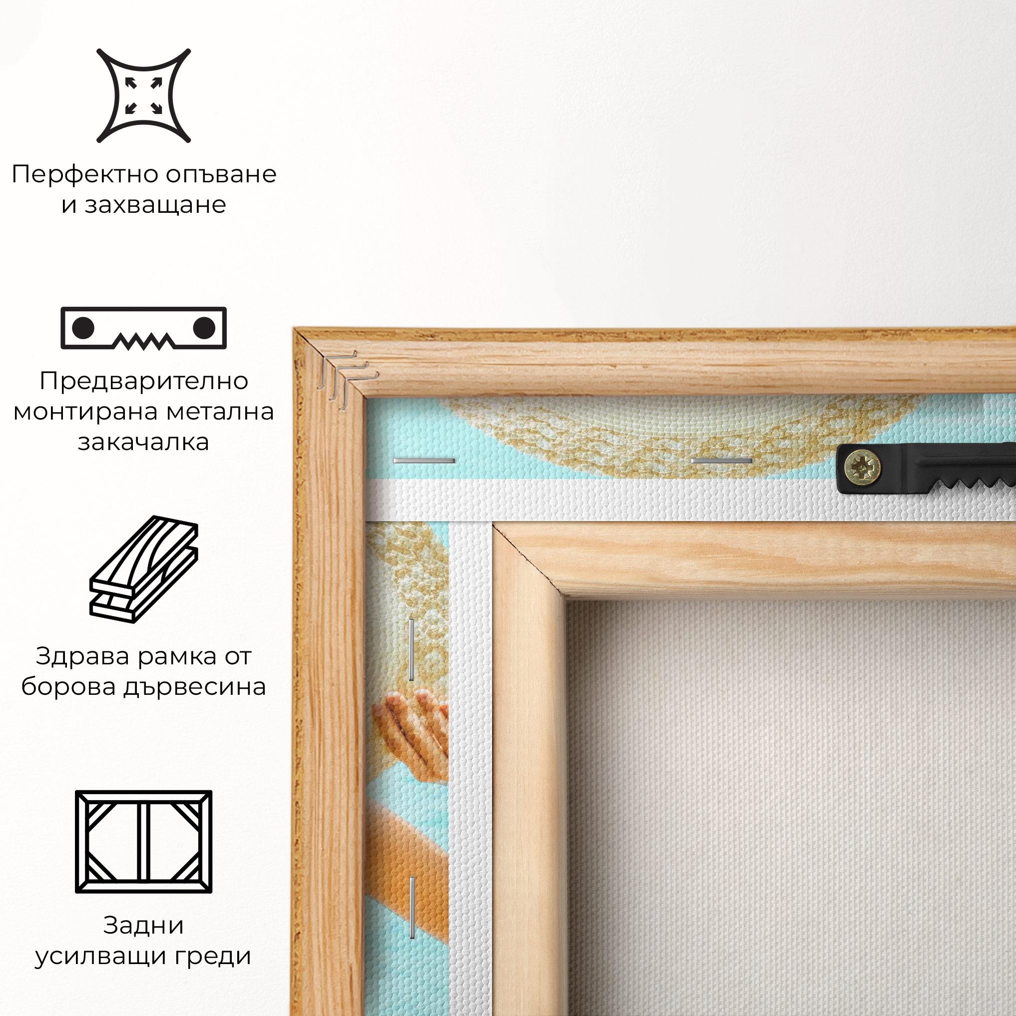 Картина на платно Enjoying Swimming Pool mockup 5