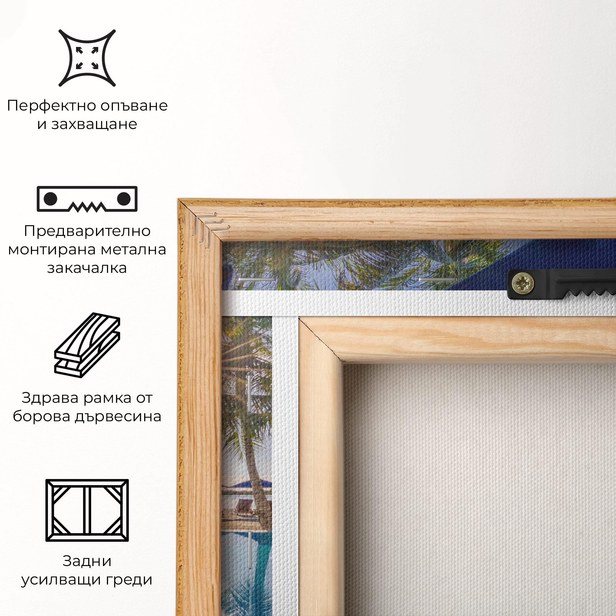 Картина на платно Fantastic Summer Mood mockup 5