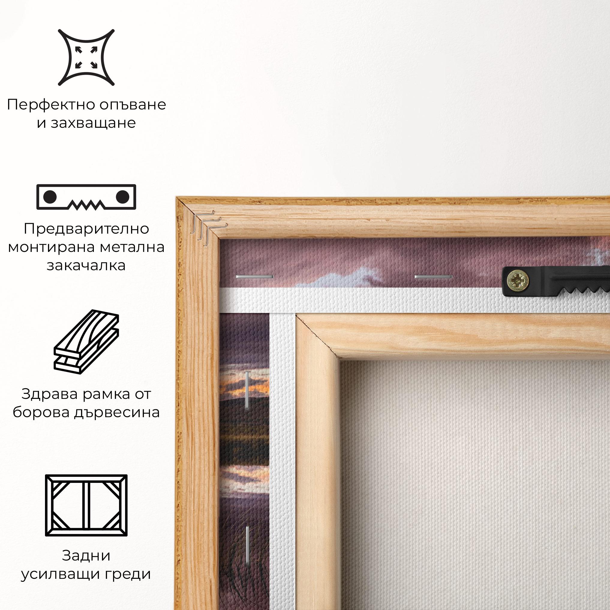 Картина на платно Pretty View mockup 5