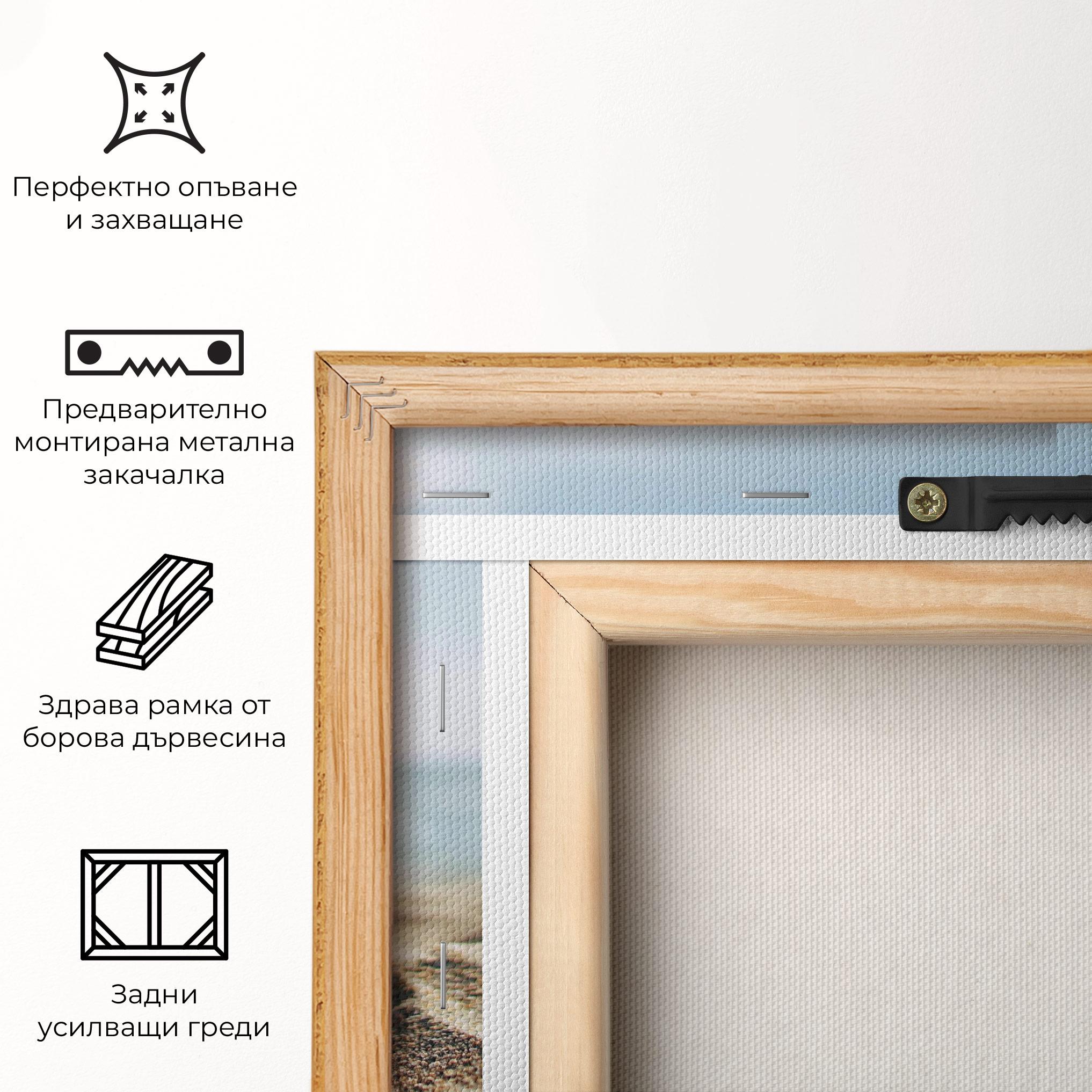 Картина на платно Sand Glasses mockup 5