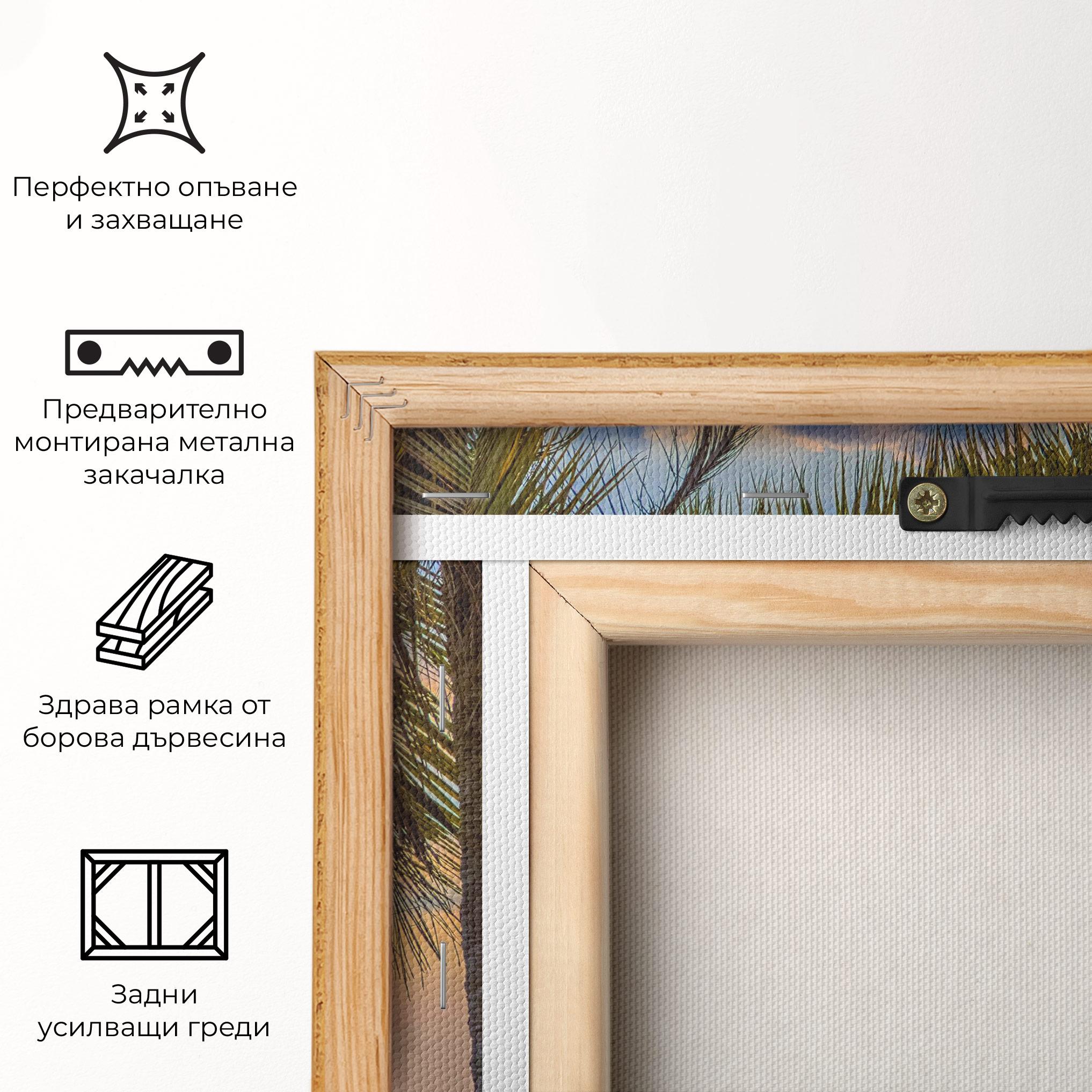 Картина на платно Summer View mockup 5