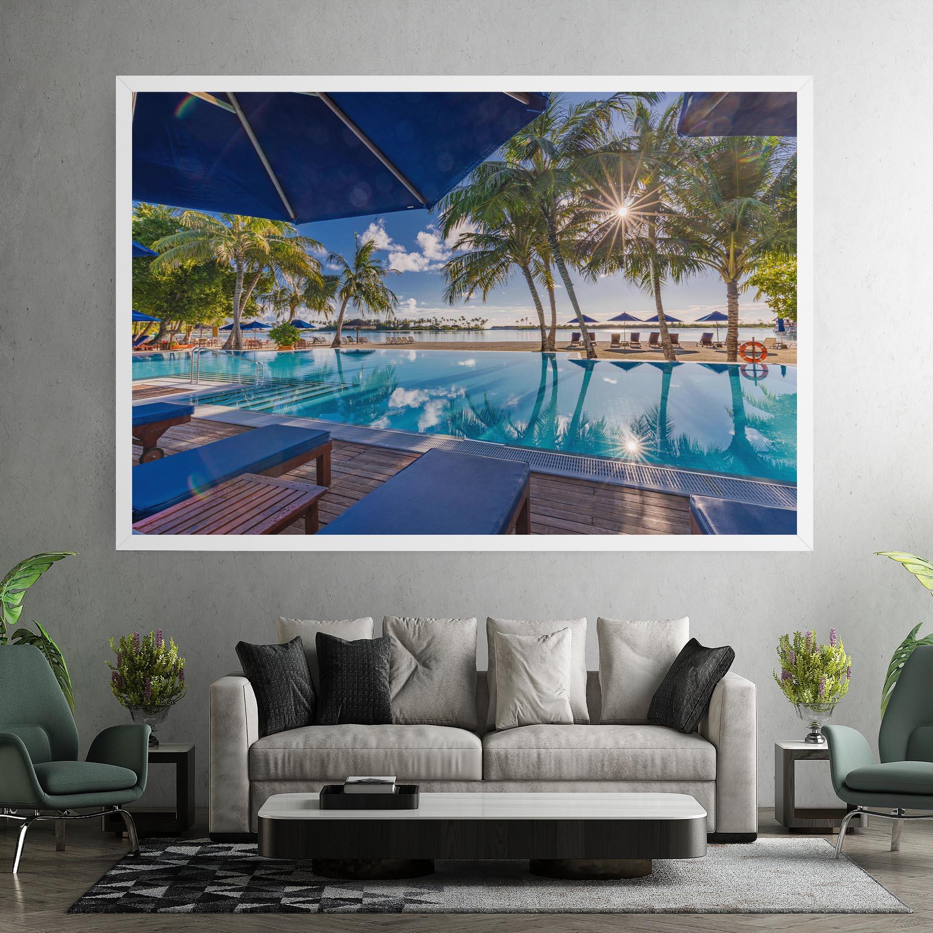 Картина на платно Fantastic Summer Mood mockup 7