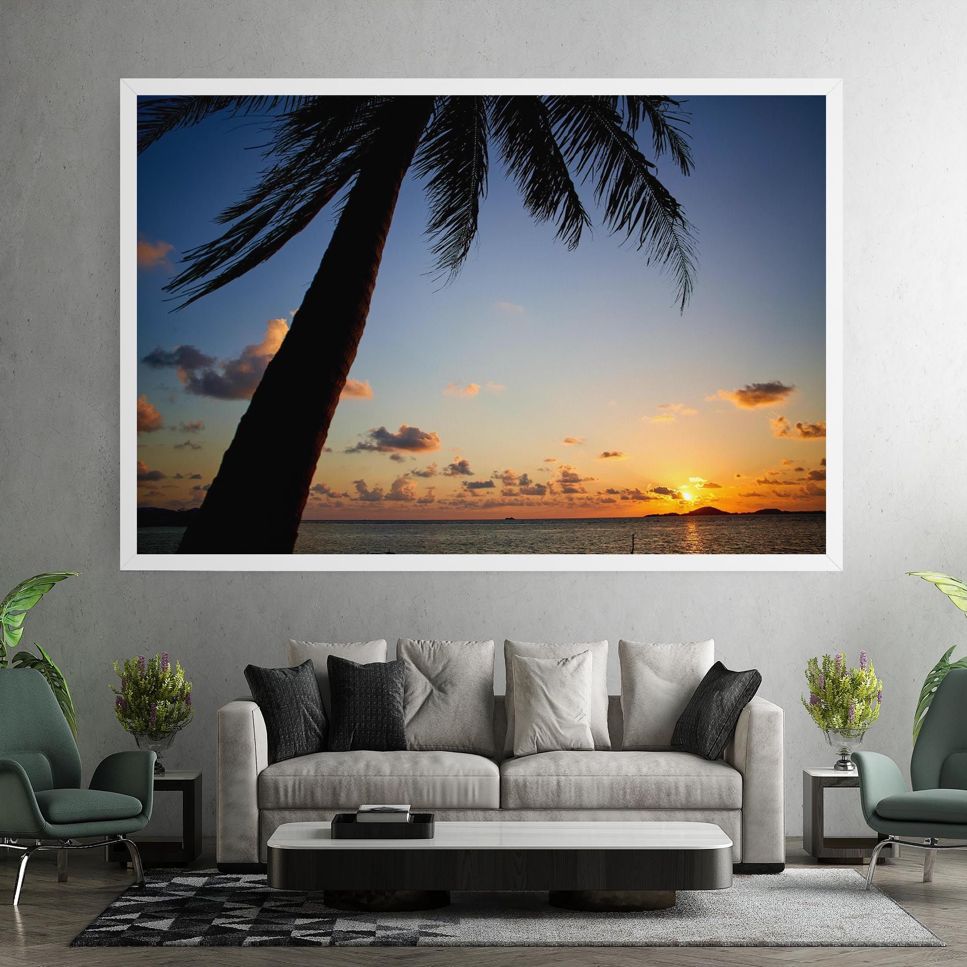 Palm Tree Silhouette mockup 7