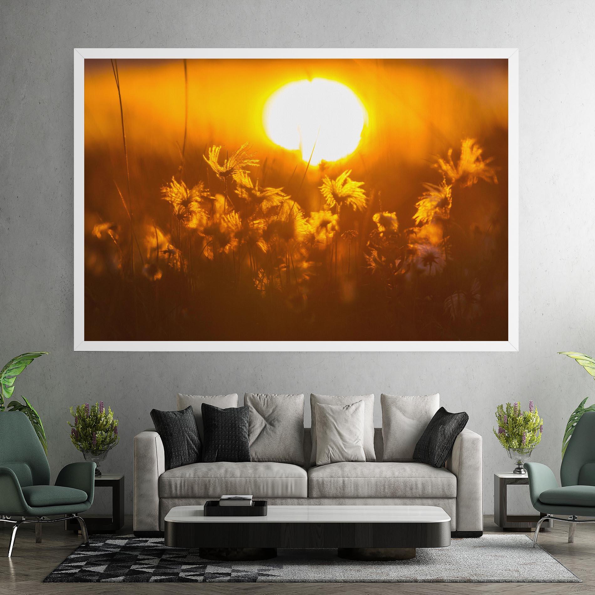 Картина на платно Wildflowers mockup 7