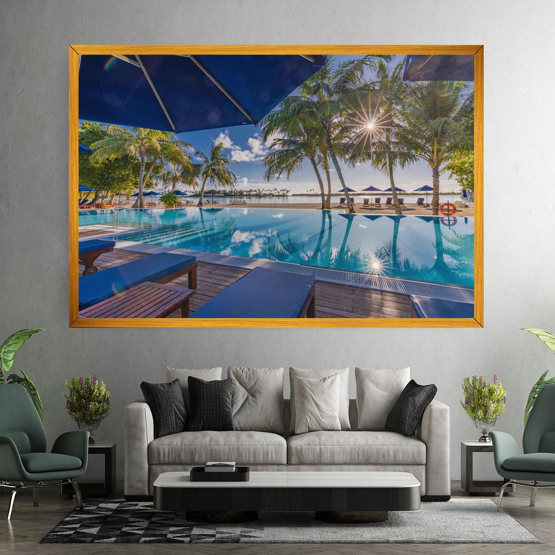 Картина на платно Fantastic Summer Mood mockup 7