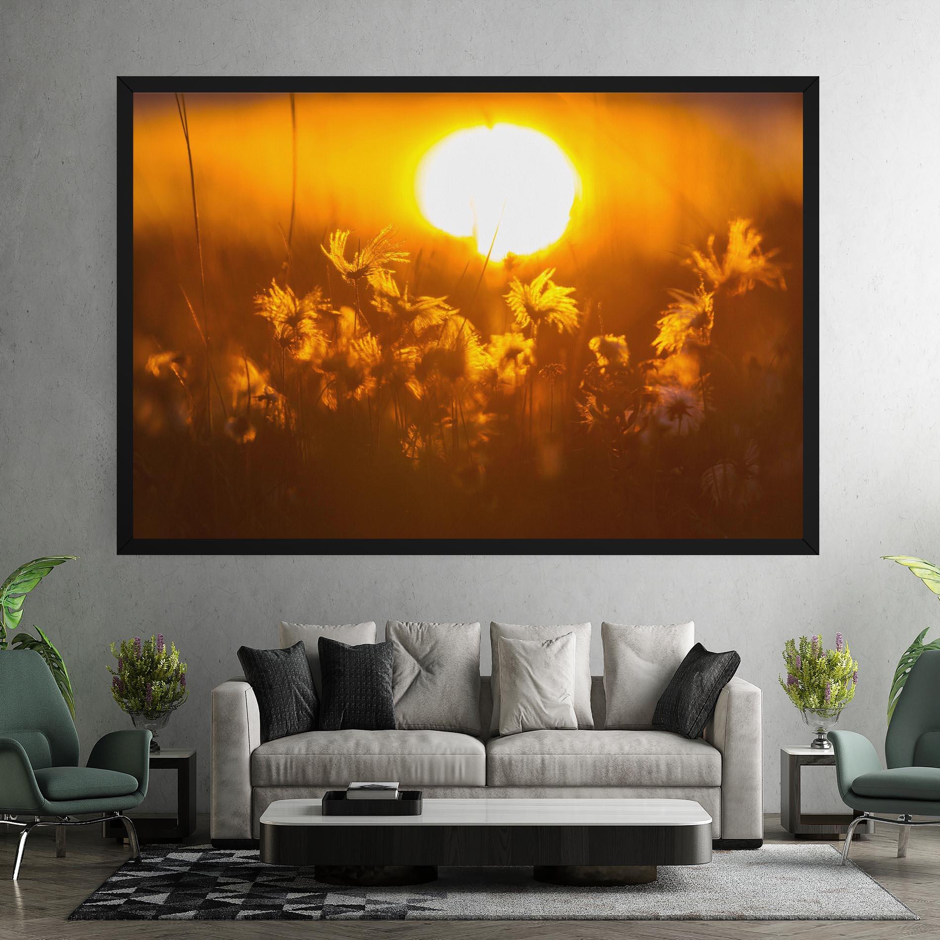 Картина на платно Wildflowers mockup 7