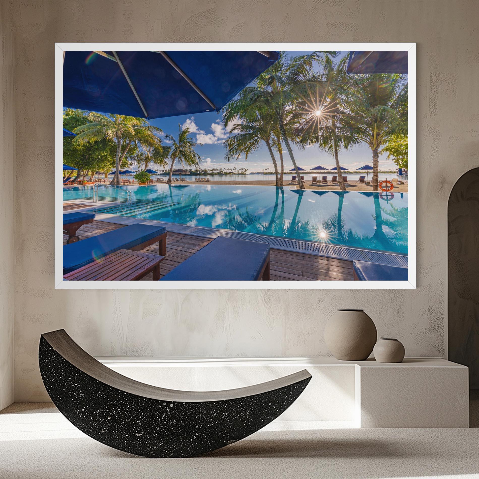 Картина на платно Fantastic Summer Mood mockup 8