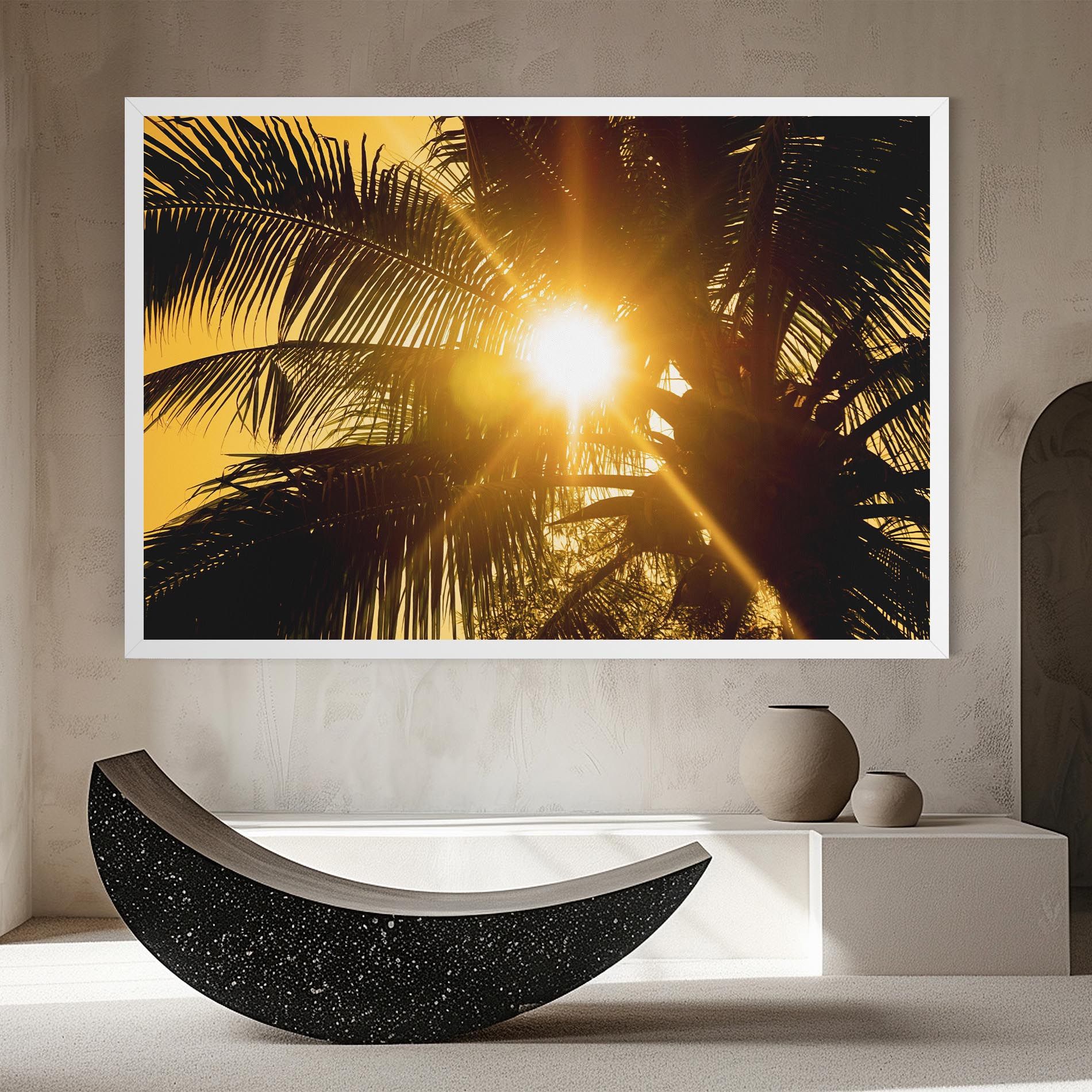 Palm Trees Sun mockup 8