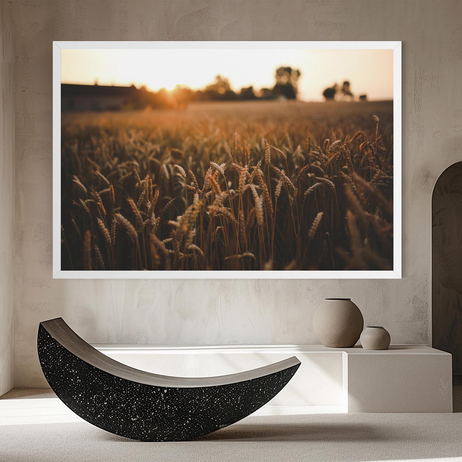 Картина на платно Summer Field mockup 8