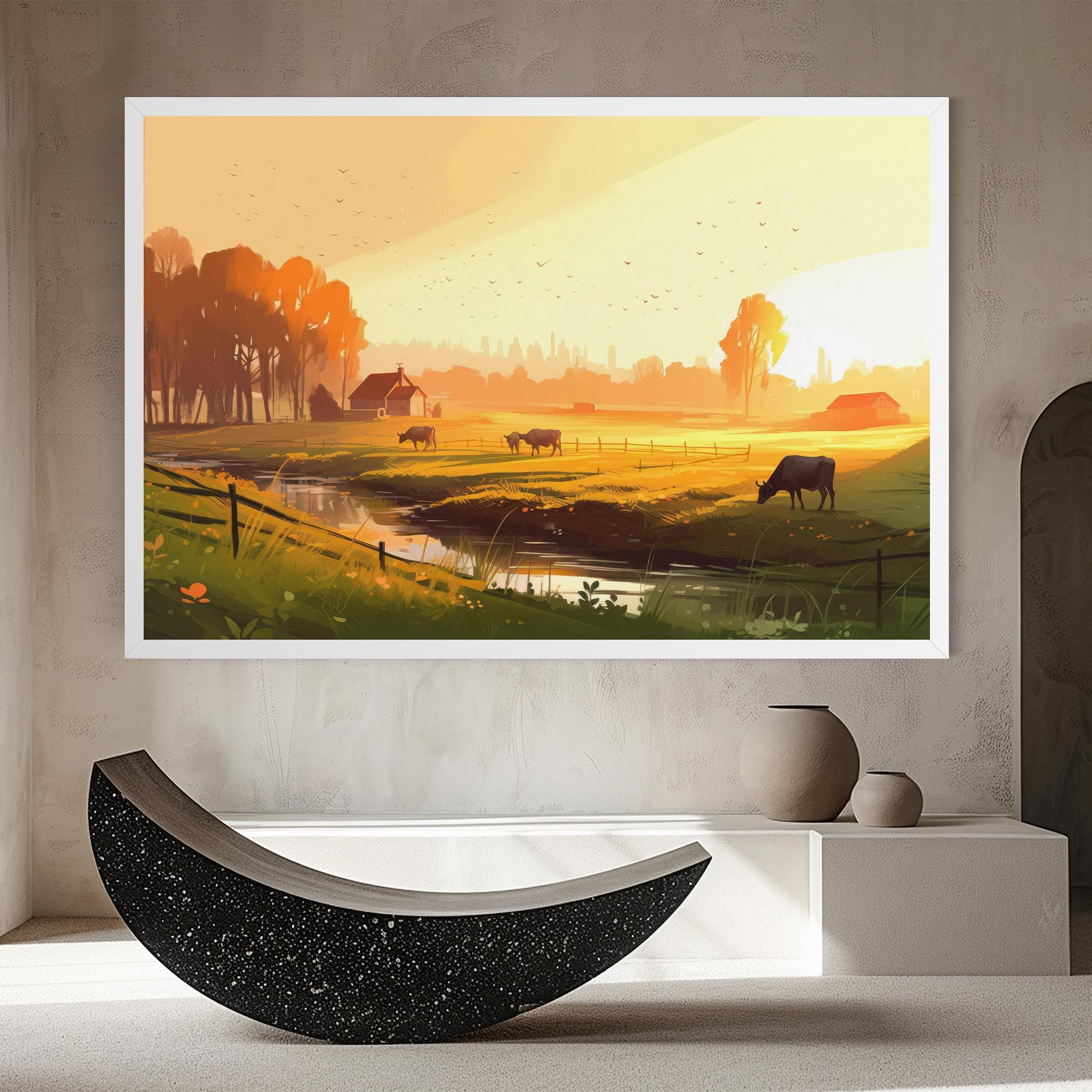 Sunlight Cows mockup 8