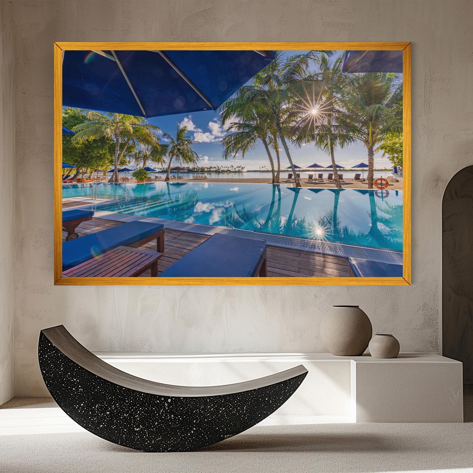 Картина на платно Fantastic Summer Mood mockup 8