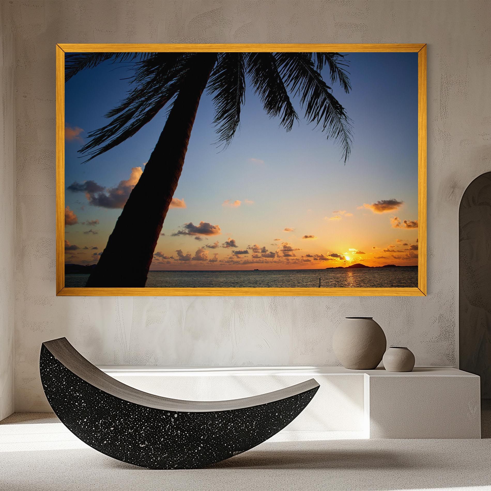 Palm Tree Silhouette mockup 8