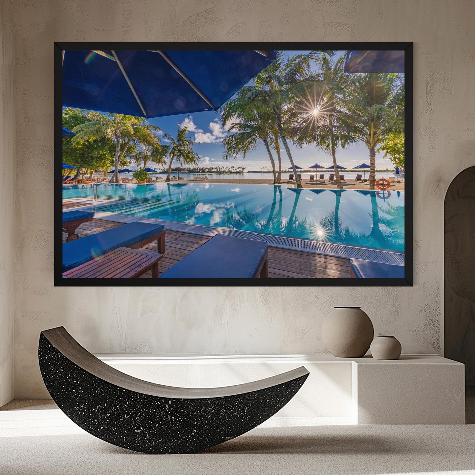 Картина на платно Fantastic Summer Mood mockup 8