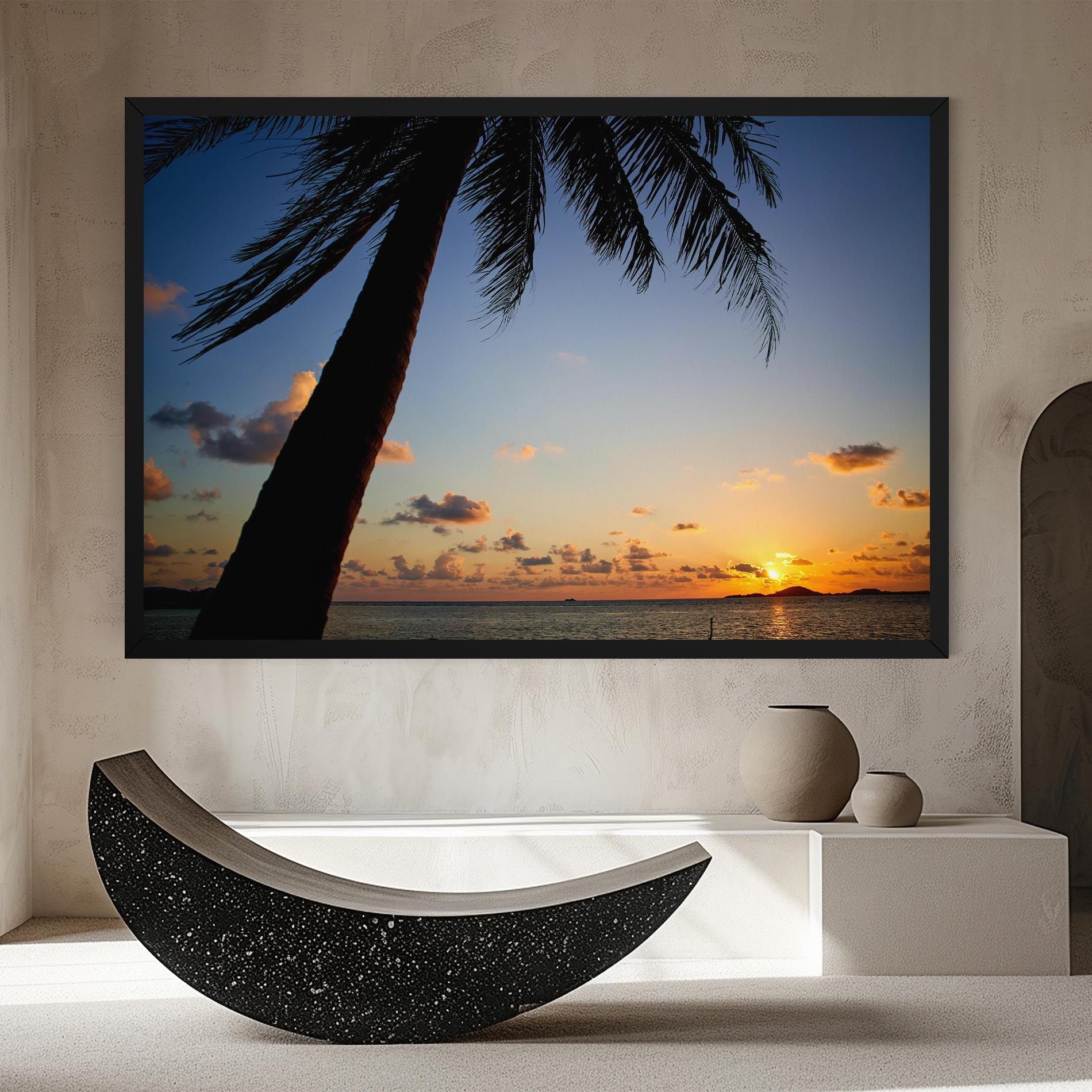 Palm Tree Silhouette mockup 8