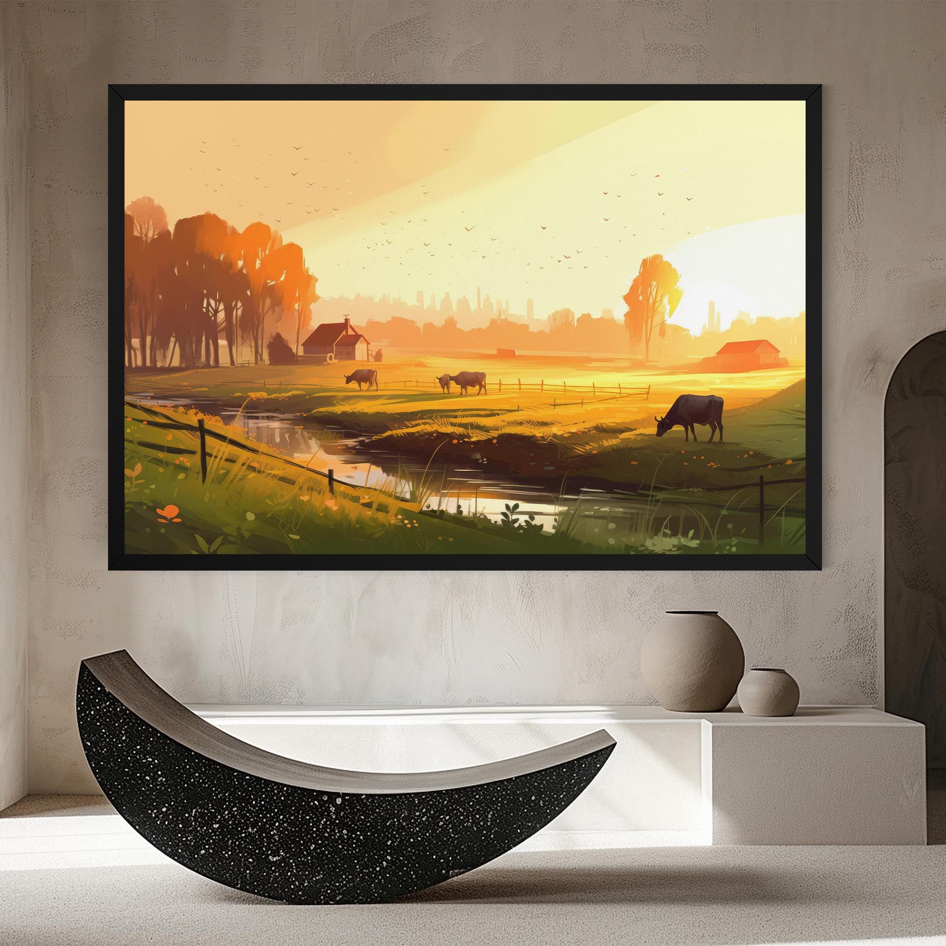 Sunlight Cows mockup 8