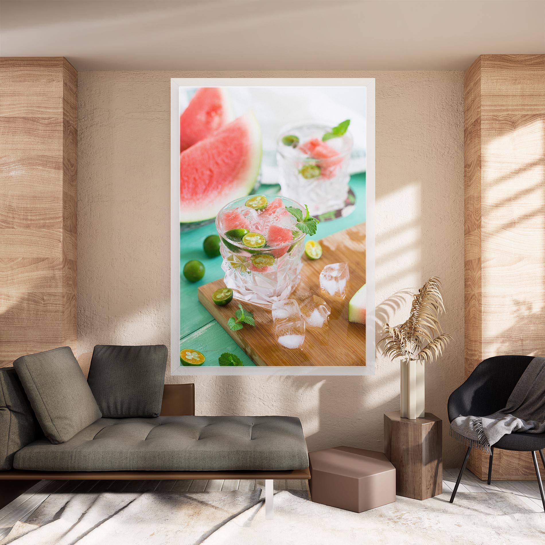 Картина на платно Summer Drink mockup 8