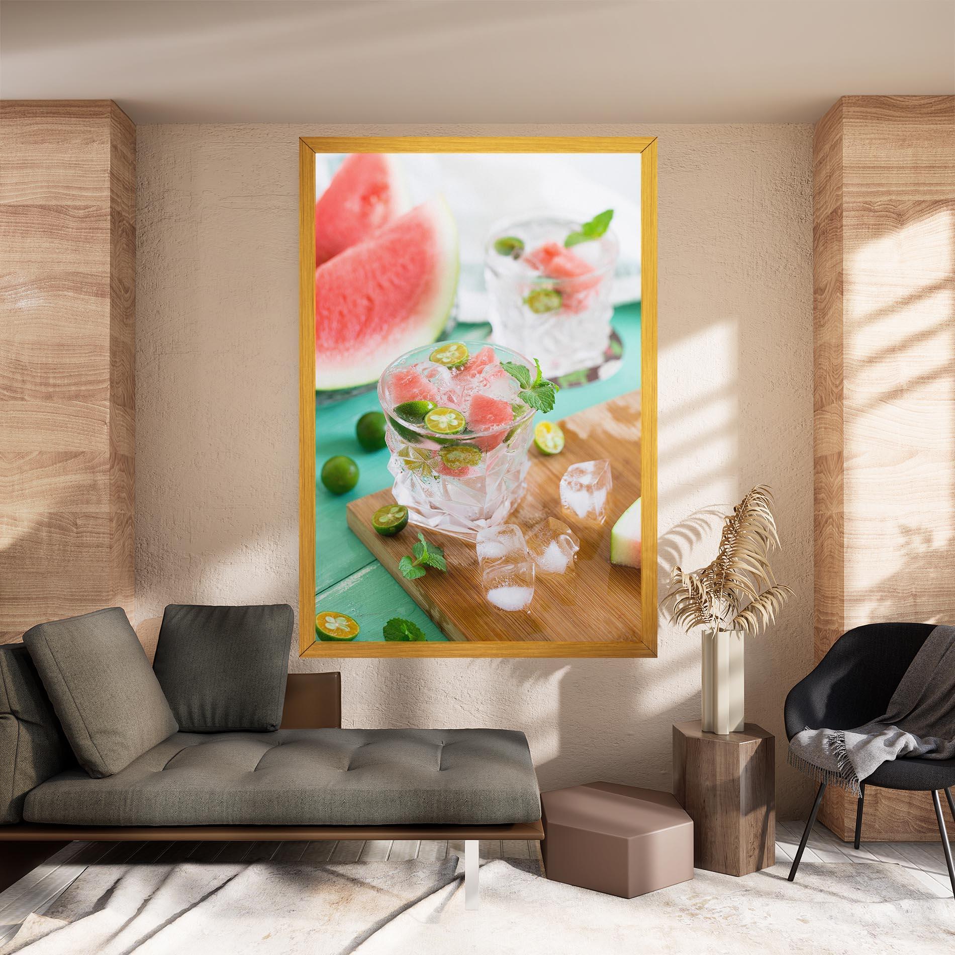 Картина на платно Summer Drink mockup 8