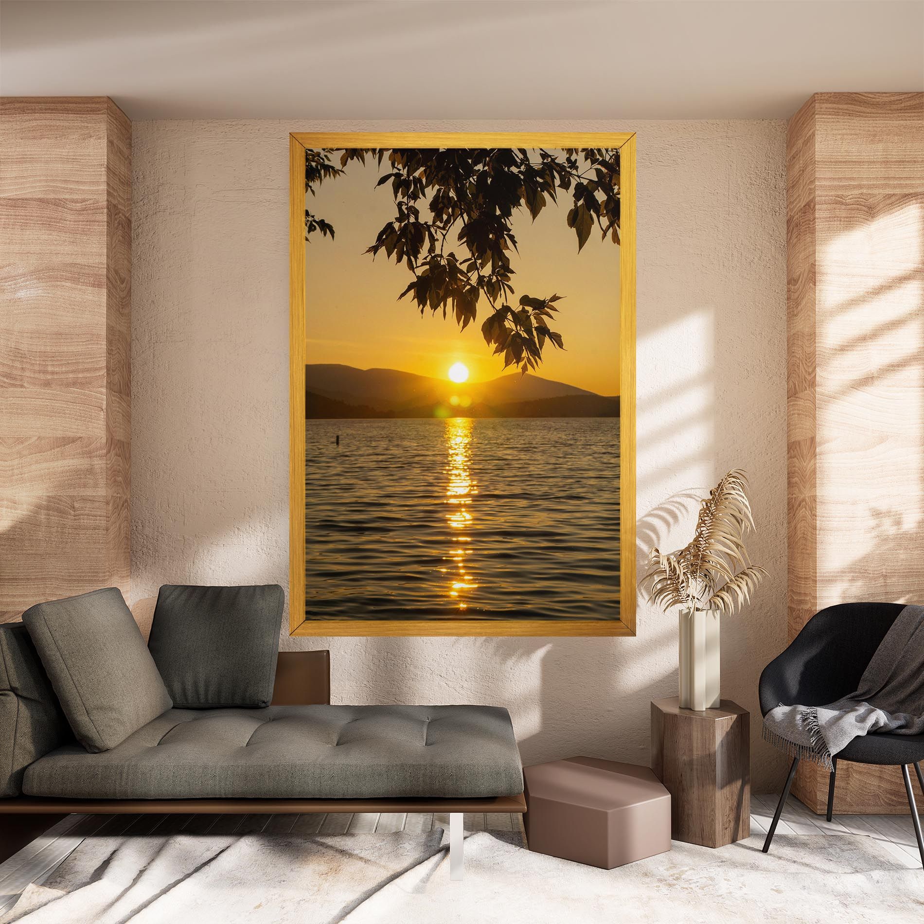 Yellow Sunrise mockup 8