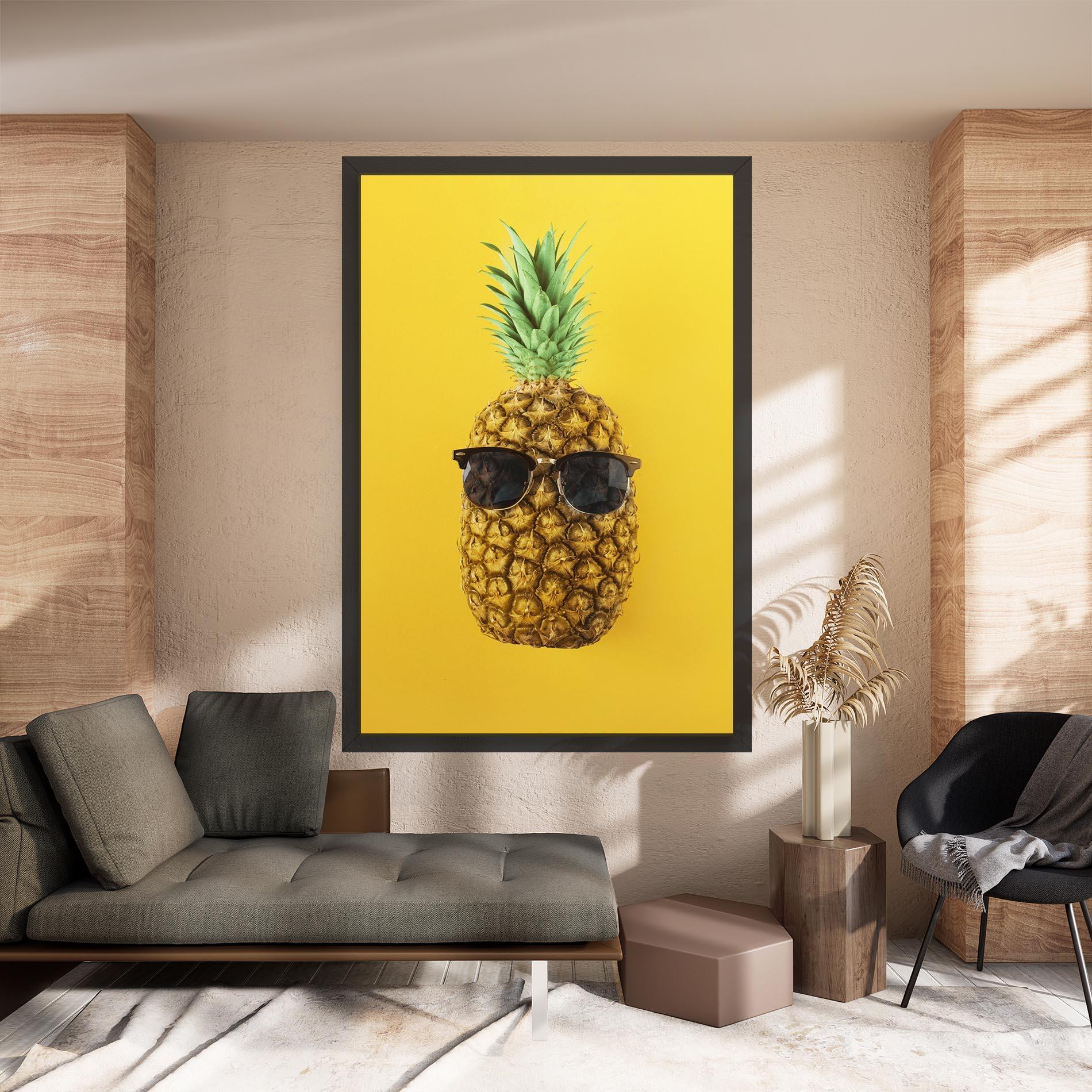Картина на платно Fresh Pineapple mockup 8