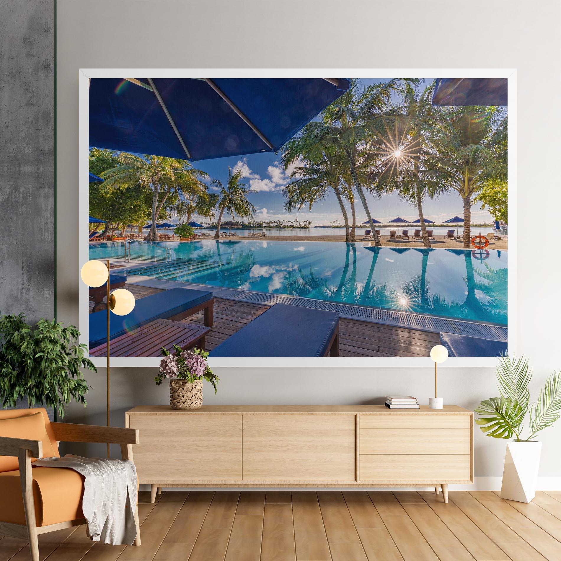 Картина на платно Fantastic Summer Mood mockup 9