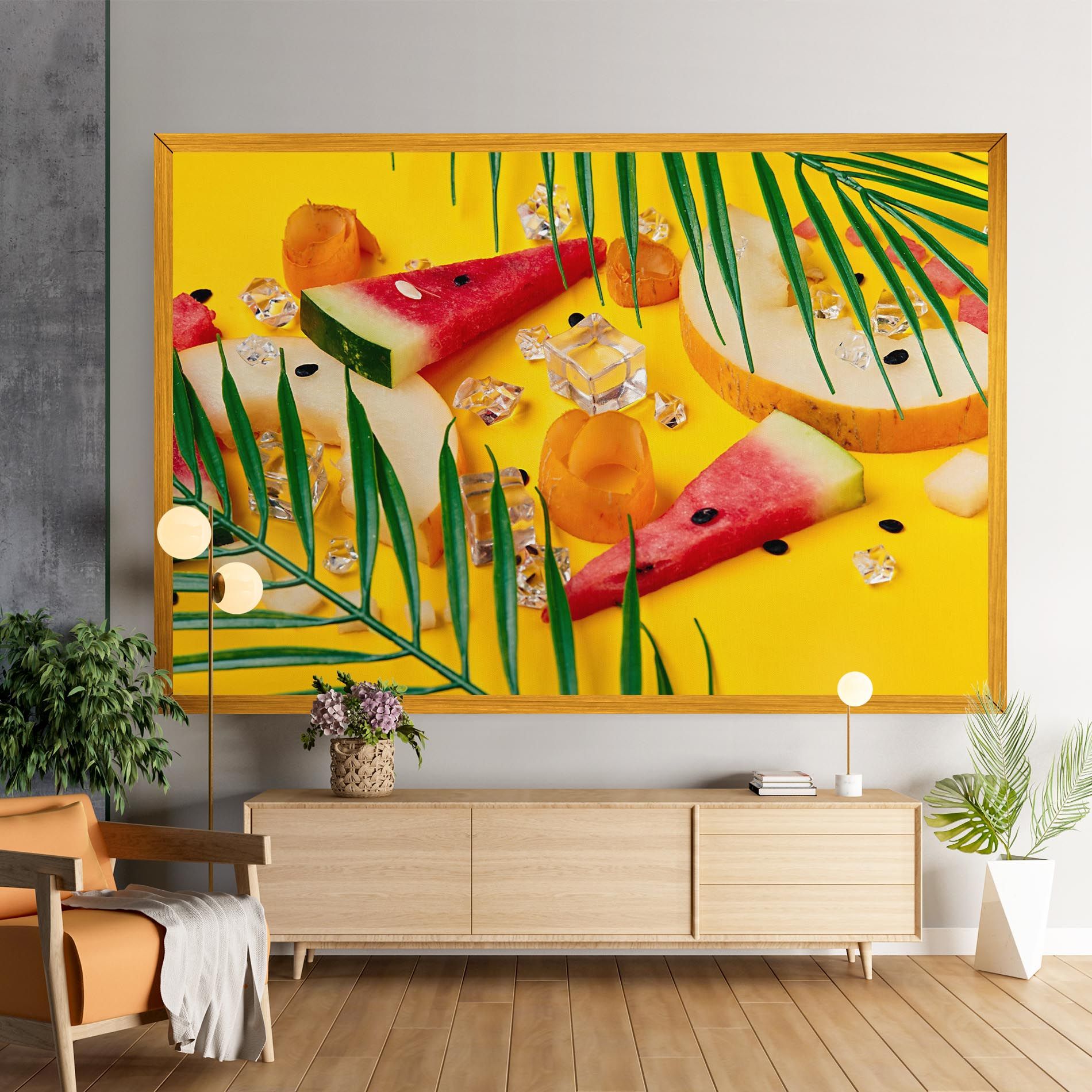 Ice Cubes Fruits mockup 9