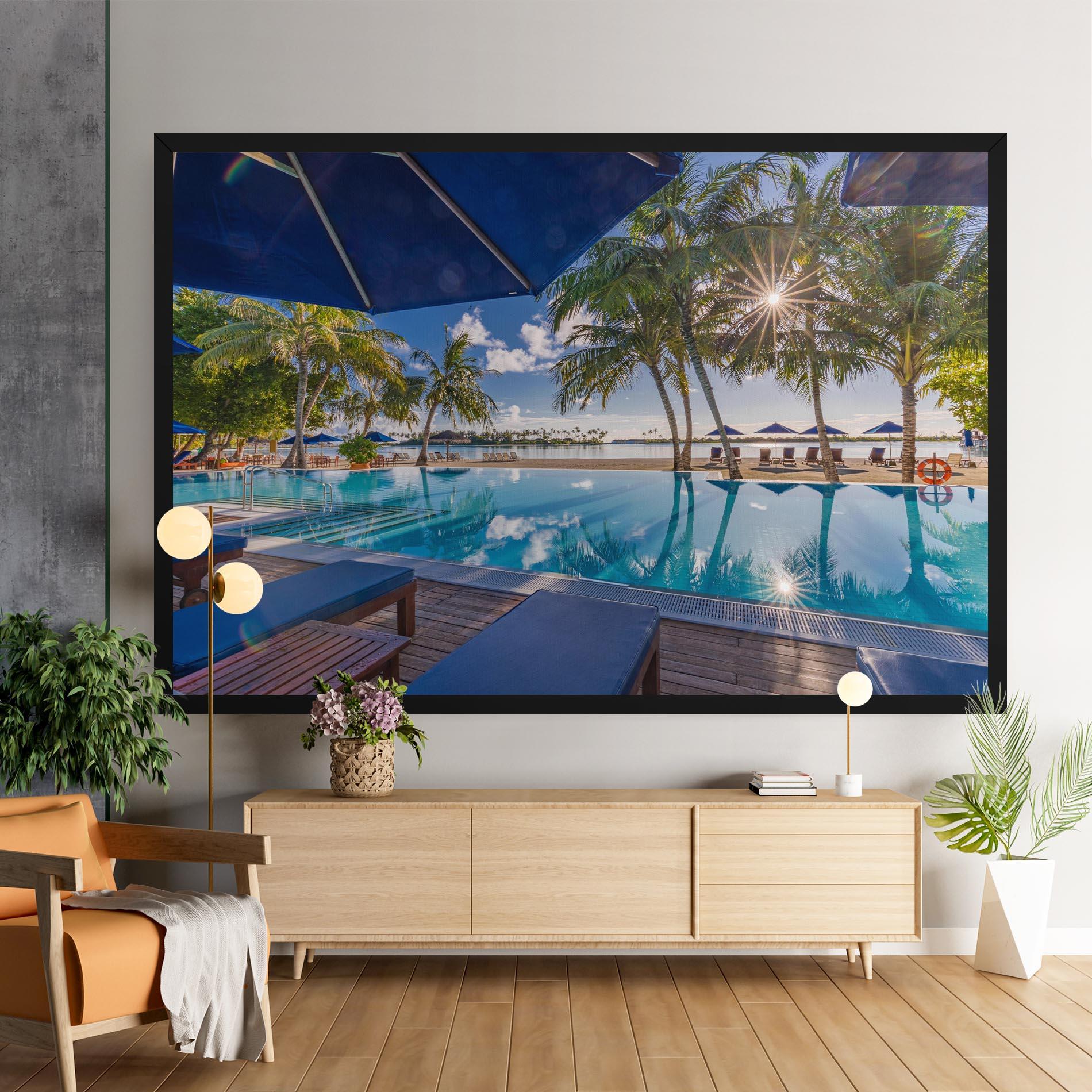 Картина на платно Fantastic Summer Mood mockup 9