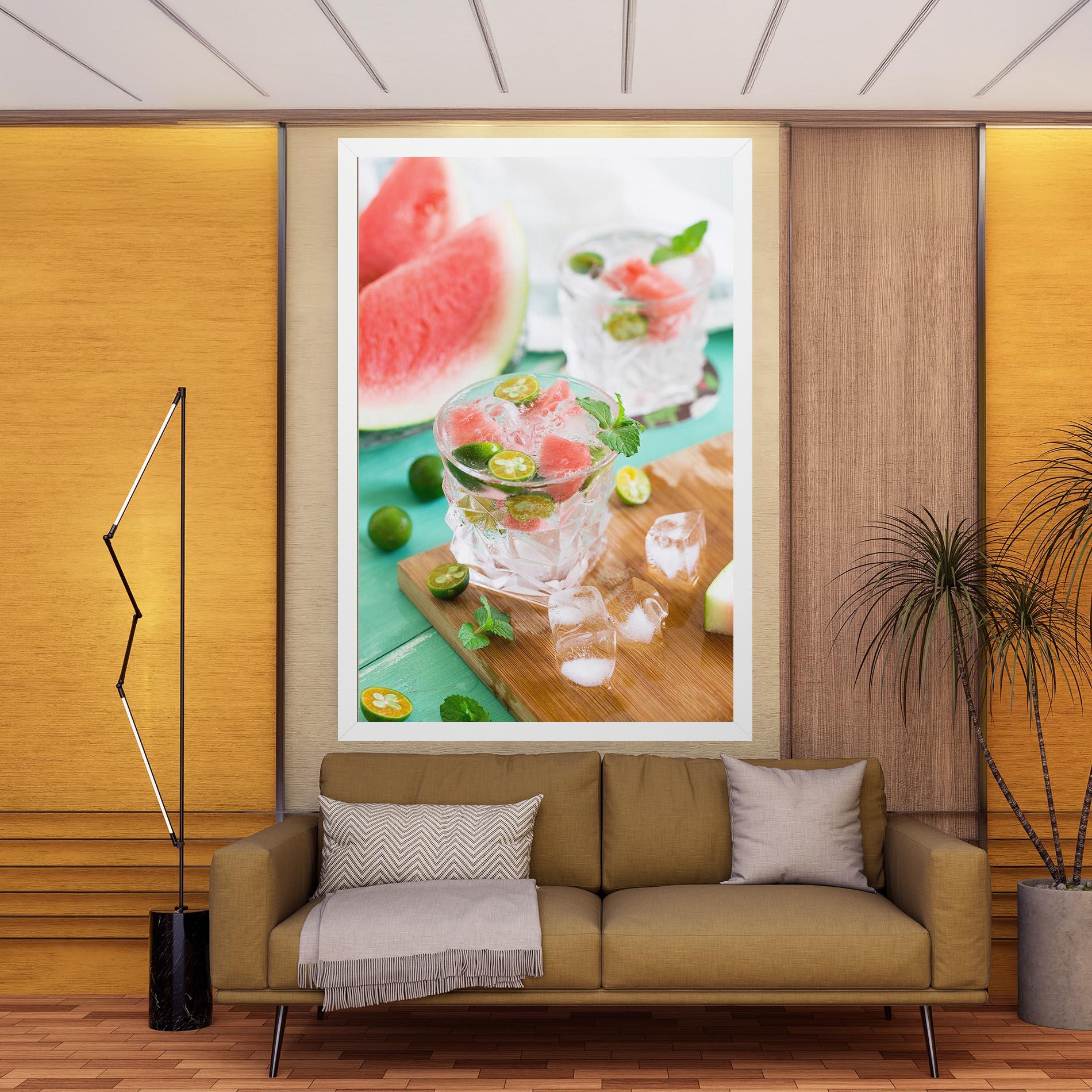 Картина на платно Summer Drink mockup 9