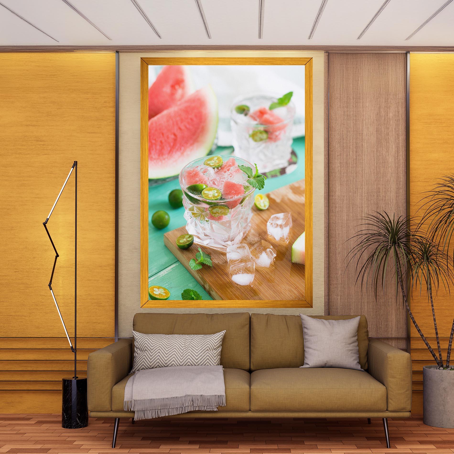 Картина на платно Summer Drink mockup 9