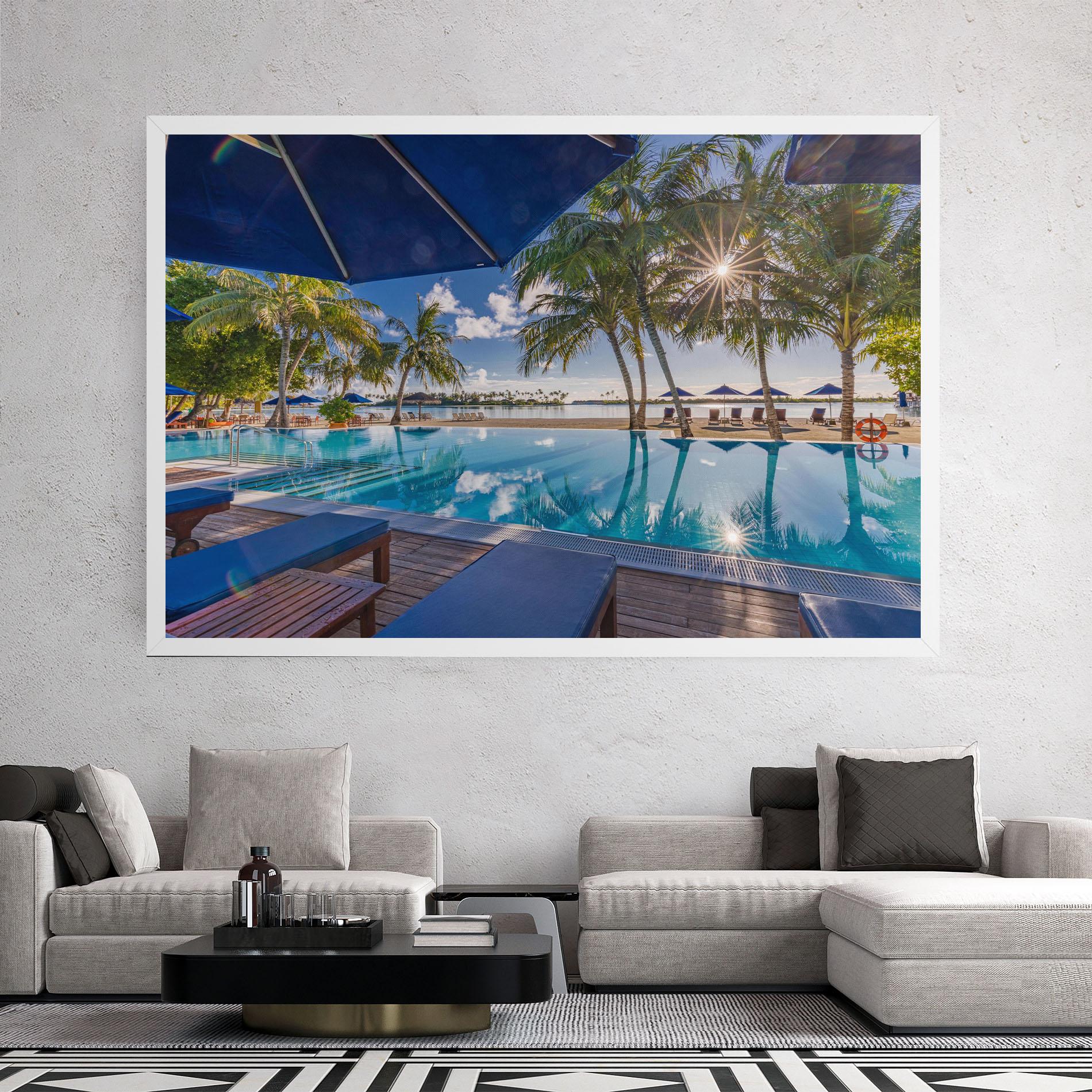 Картина на платно Fantastic Summer Mood mockup 2