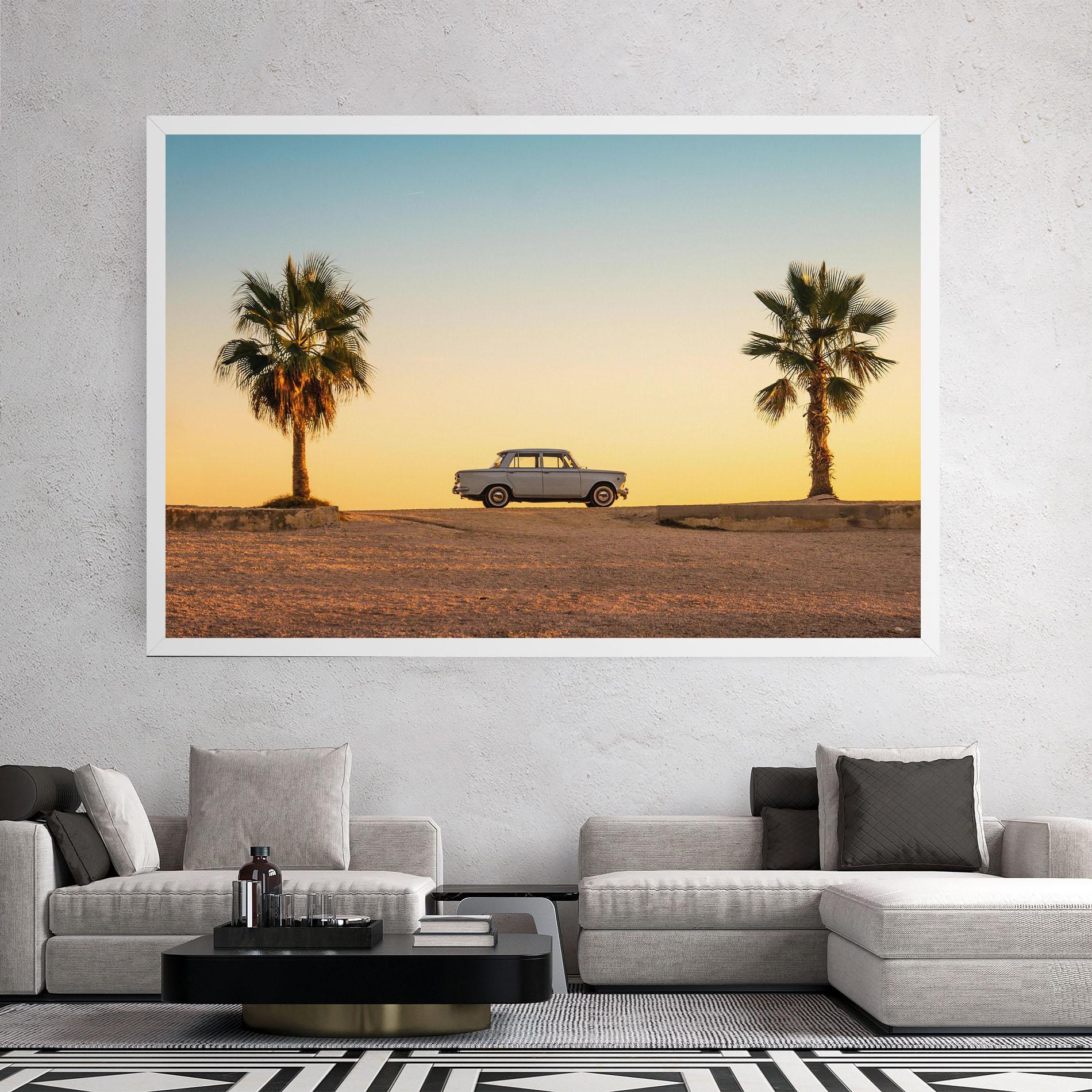 Картина на платно Summer Car mockup 2