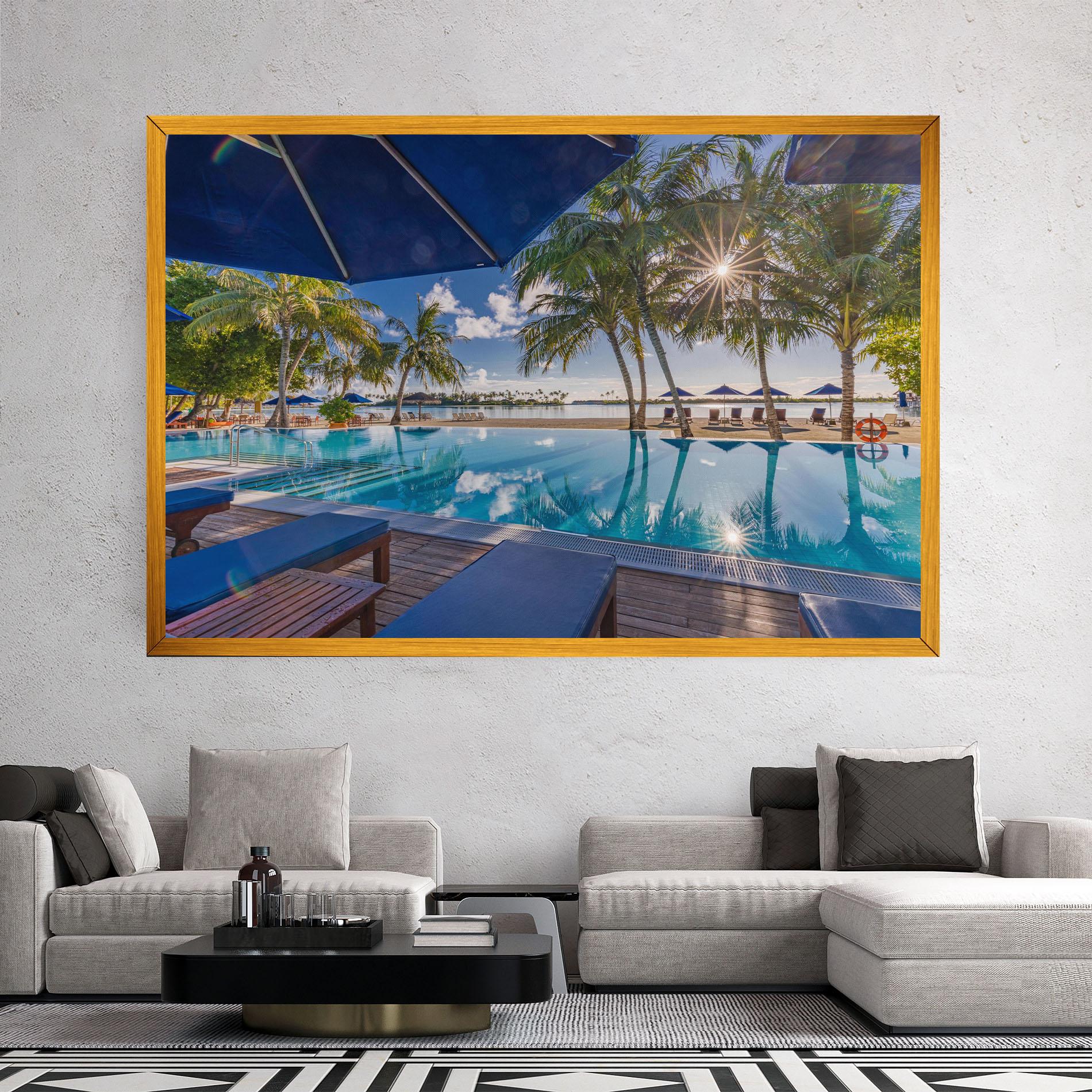 Картина на платно Fantastic Summer Mood mockup 2