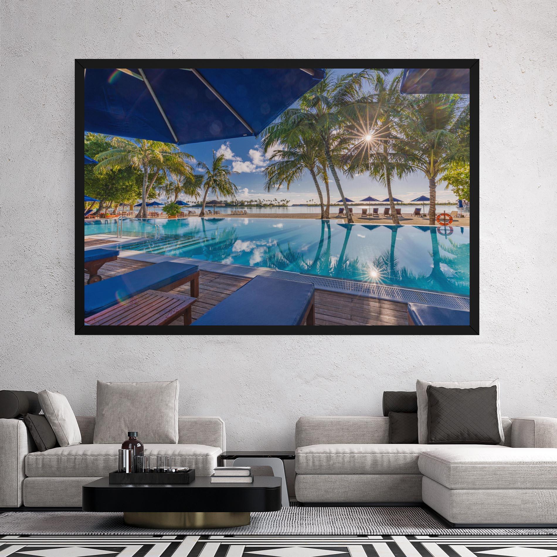 Картина на платно Fantastic Summer Mood mockup 2