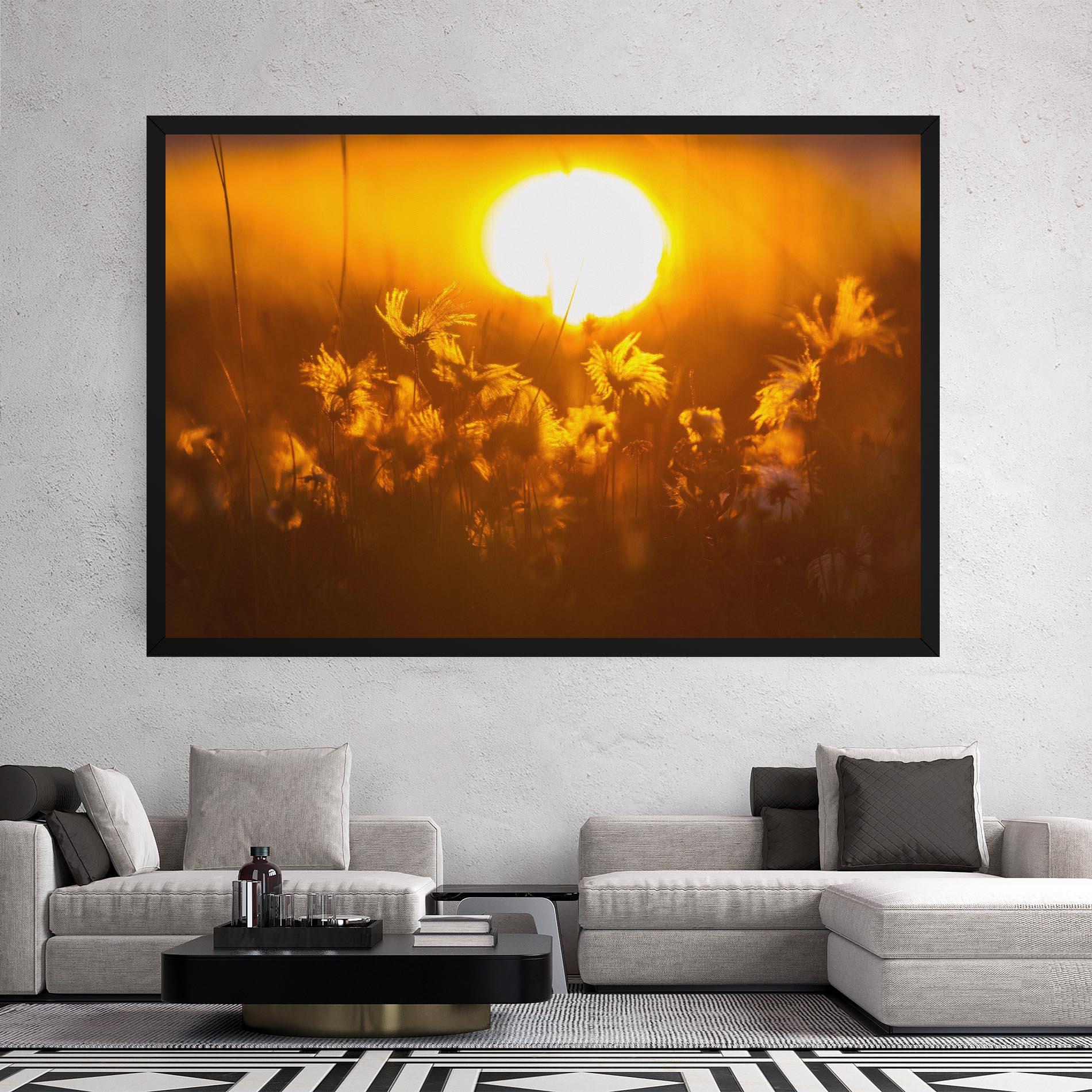 Картина на платно Wildflowers mockup 2