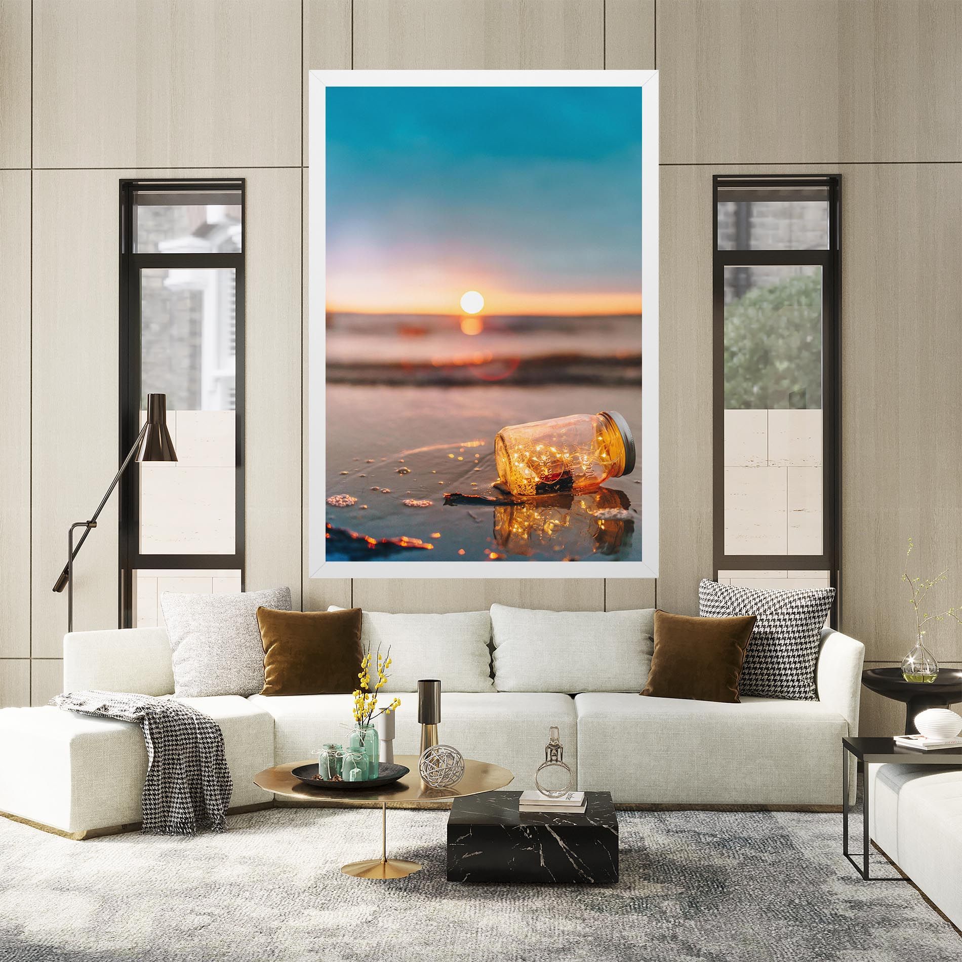 Jar With Lights mockup 2