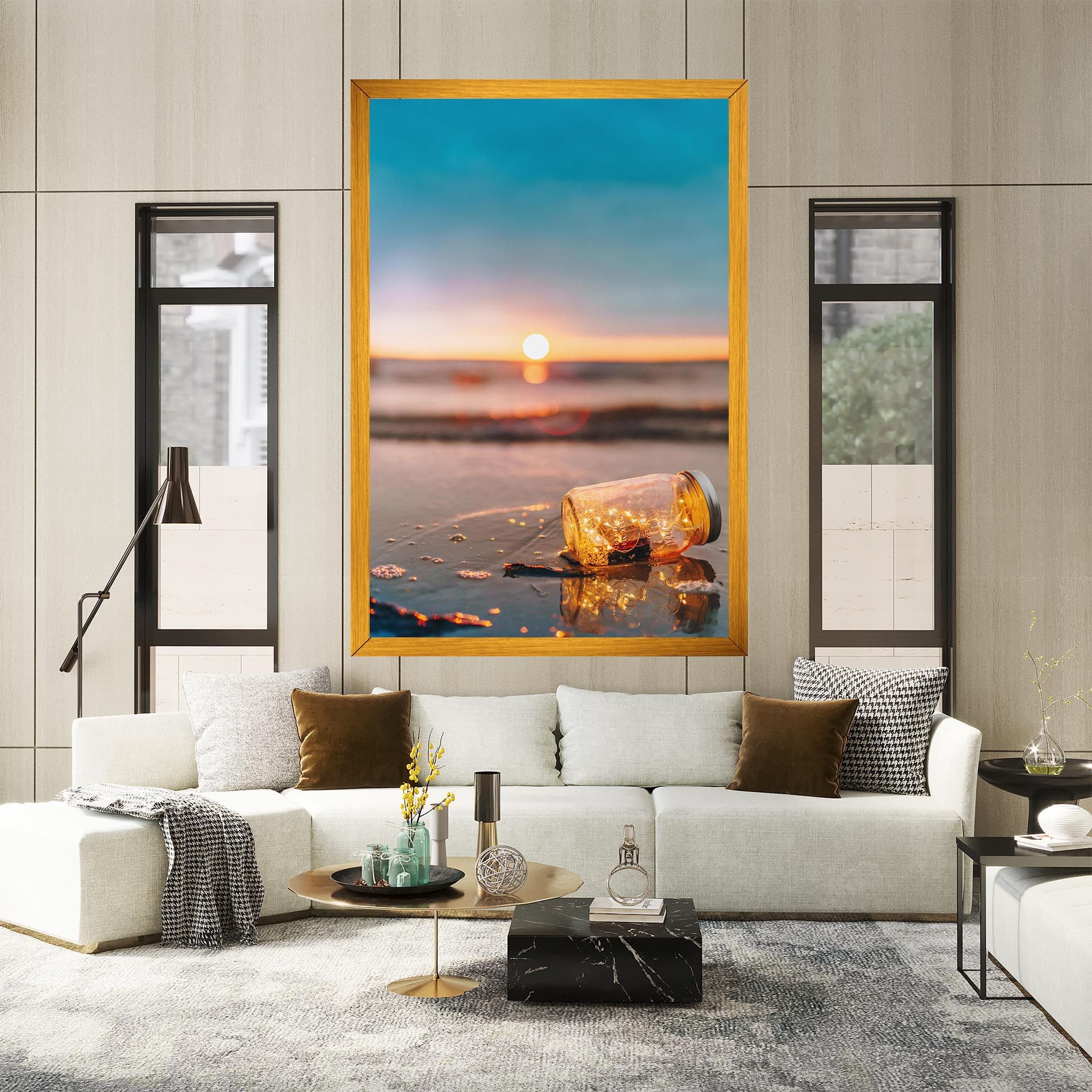 Jar With Lights mockup 2