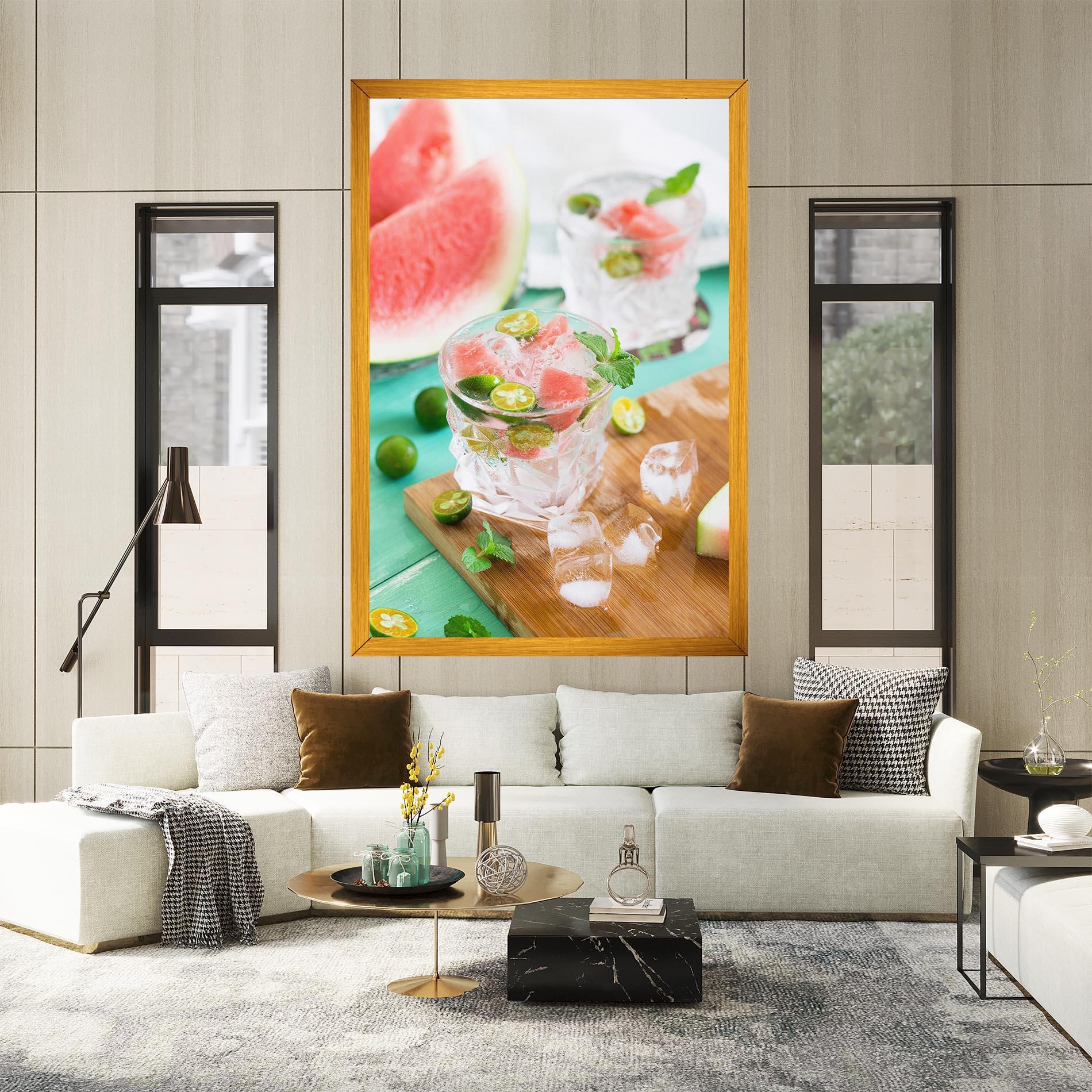 Картина на платно Summer Drink mockup 2