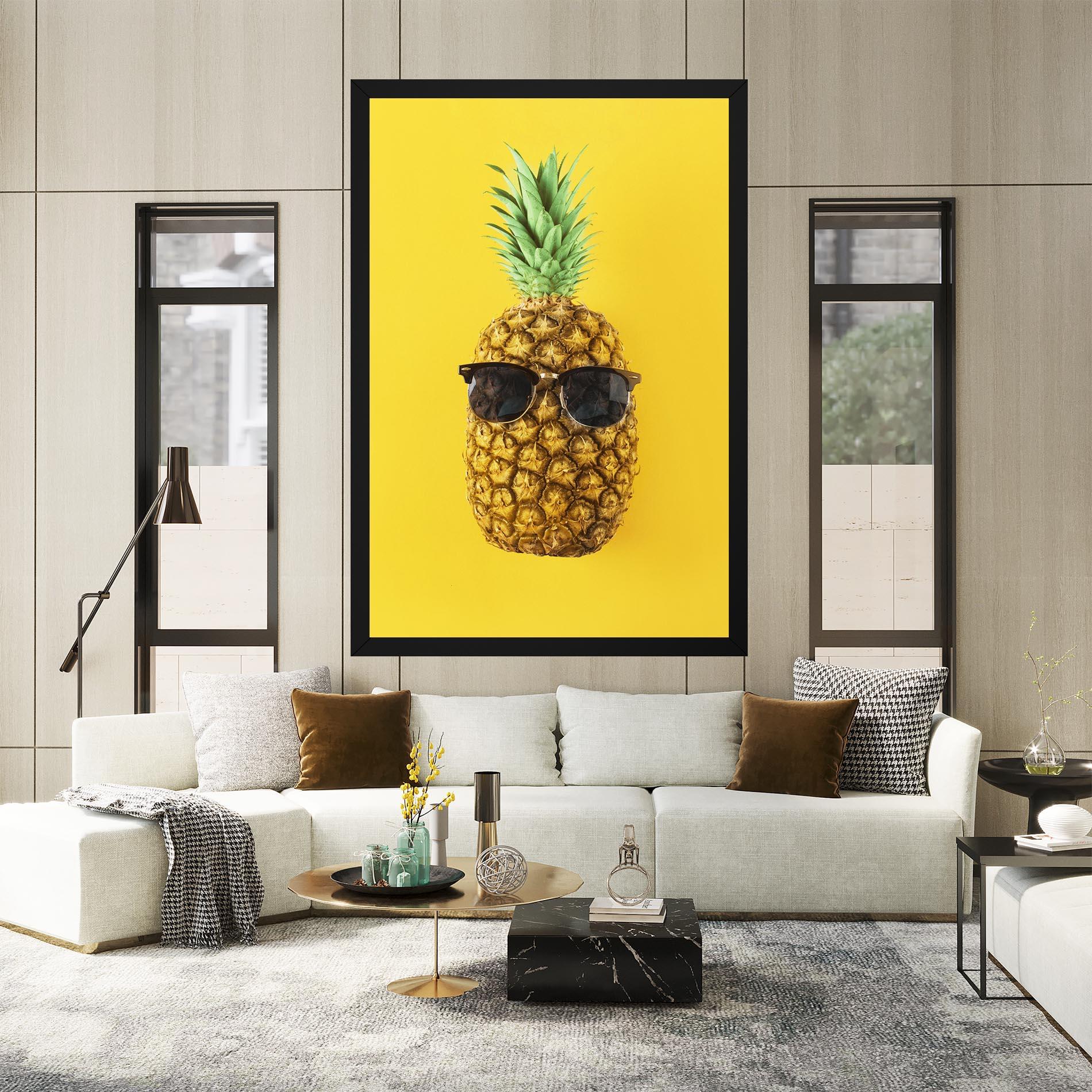 Картина на платно Fresh Pineapple mockup 2