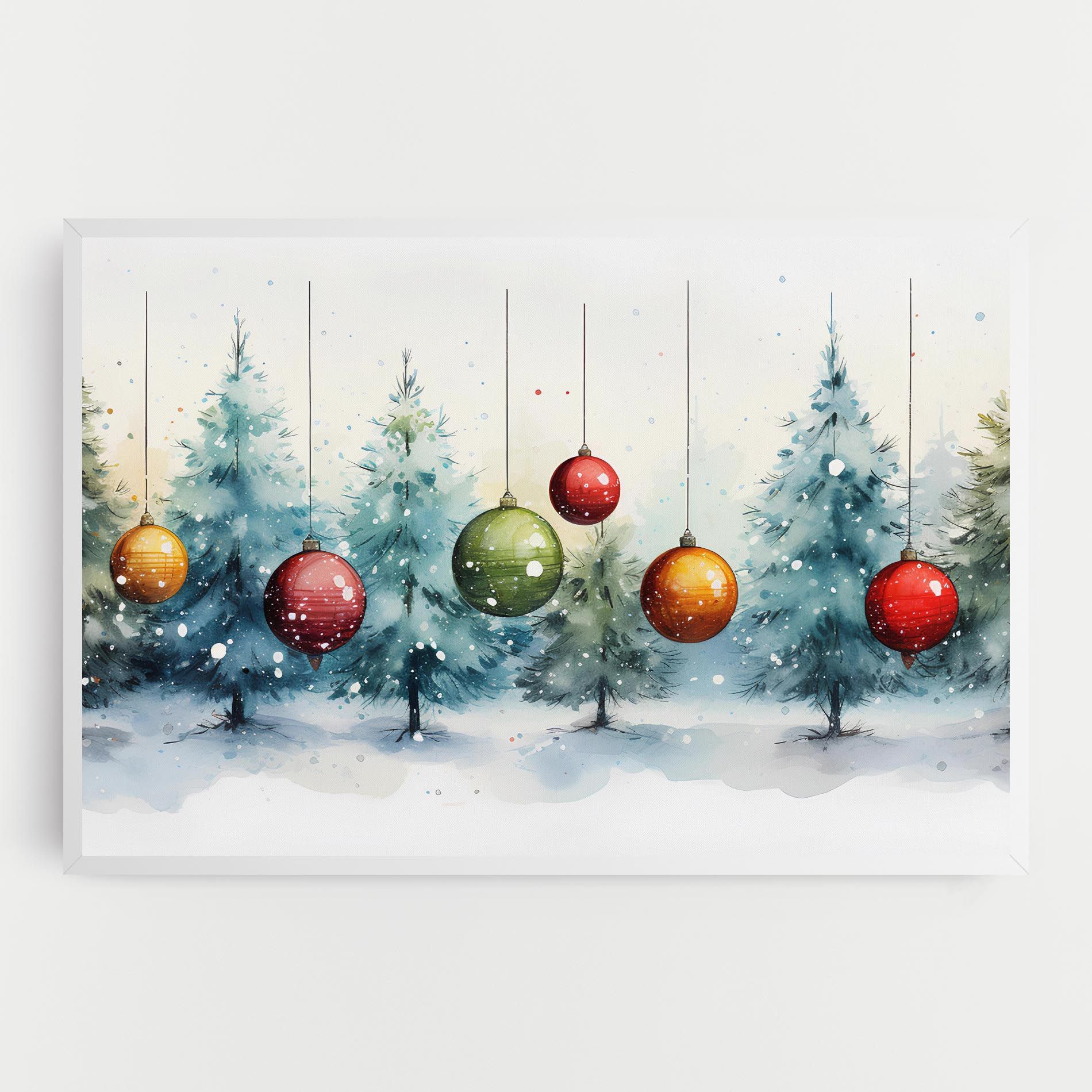 Christmas Tree Painting mockup 0