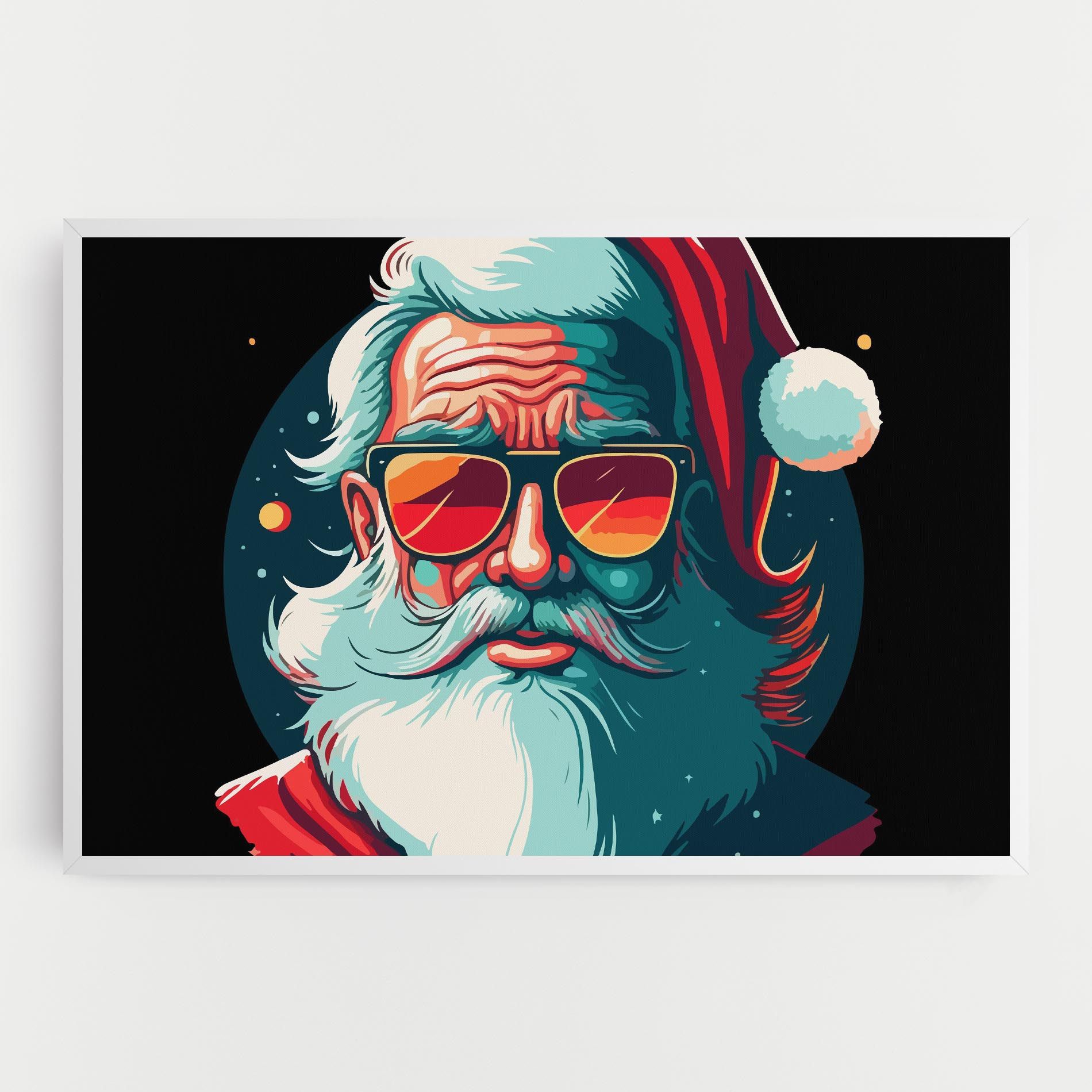 Color Glasses Santa mockup 0